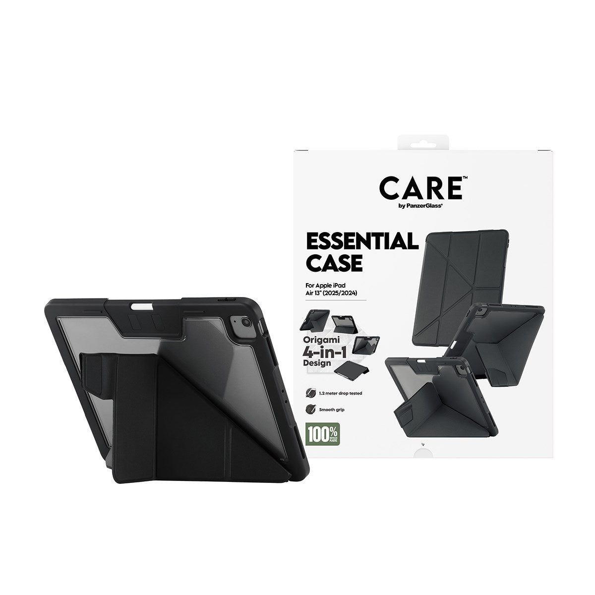 CARE by PanzerGlass® TPU Essential Case Sort iPad Air 13
