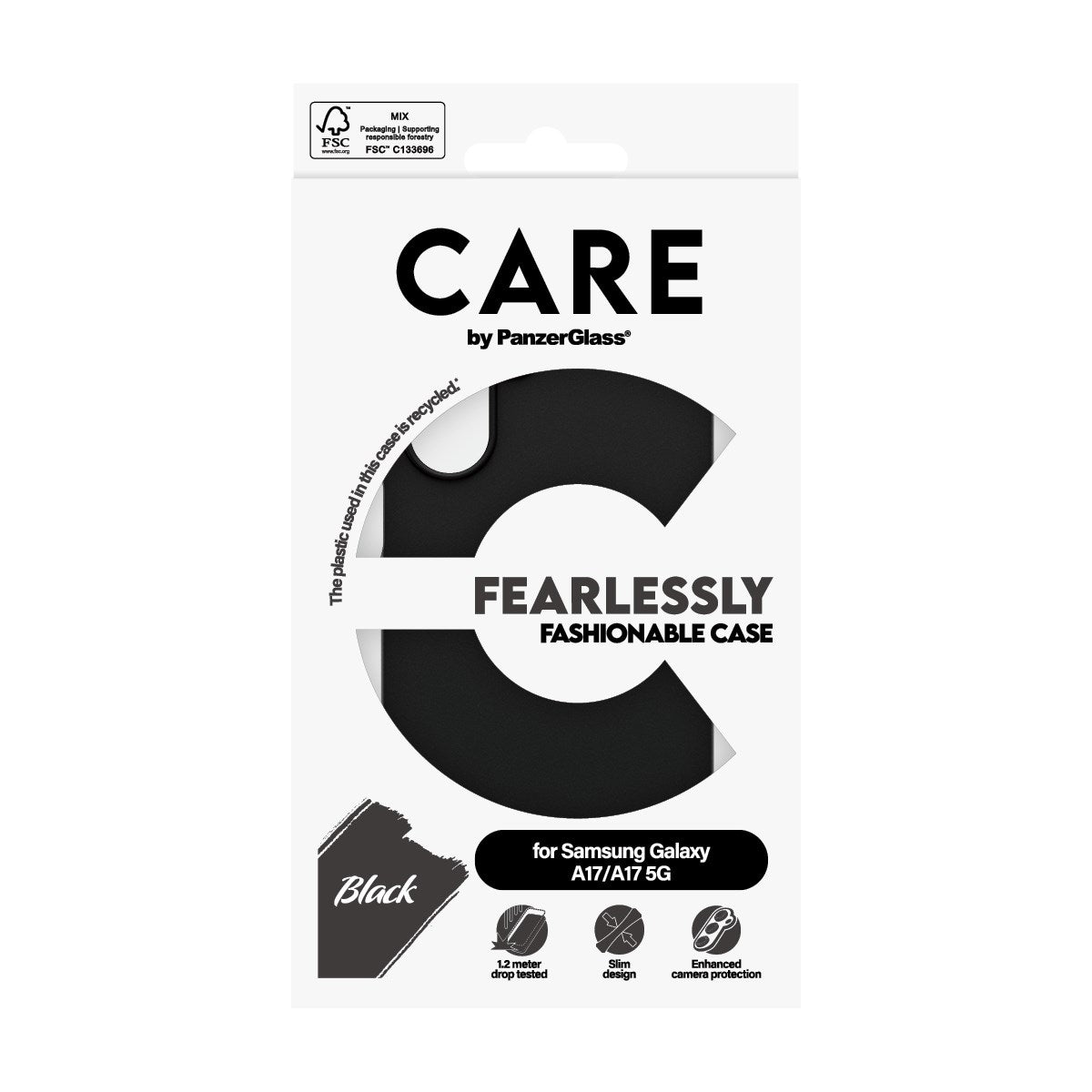 CARE™ by PanzerGlass® TPU Case Sort Samsung Galaxy M17 5G | A17 | A17 5G