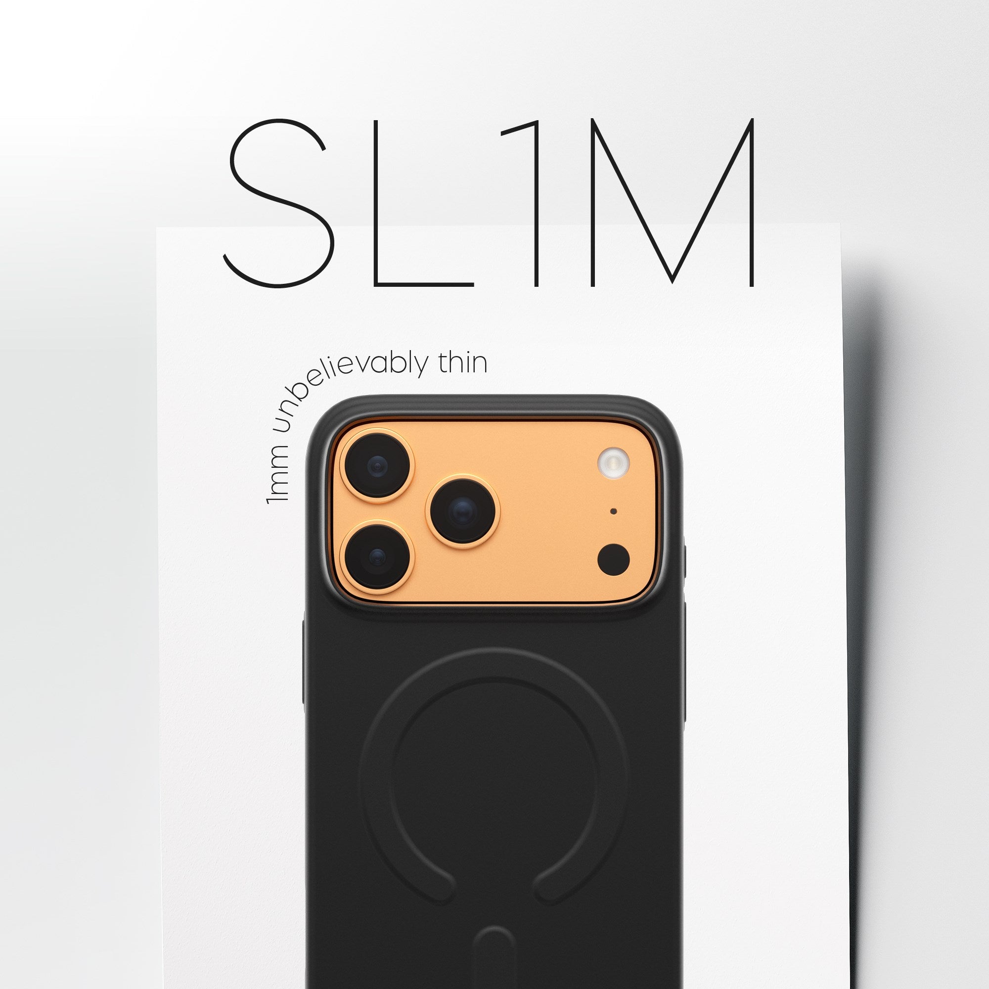 CARE™ by PanzerGlass® SL1M Case Sort m. MagSafe iPhone 17 Pro Max