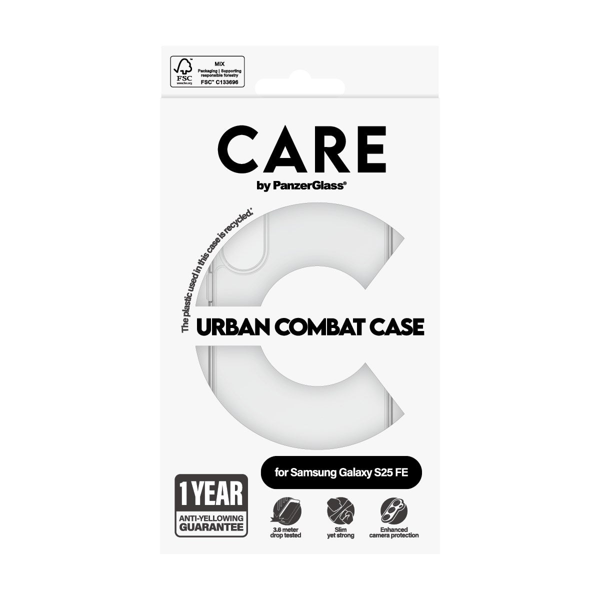 CARE by PanzerGlass® Urban Combat Case Samsung Galaxy S25 FE 5G