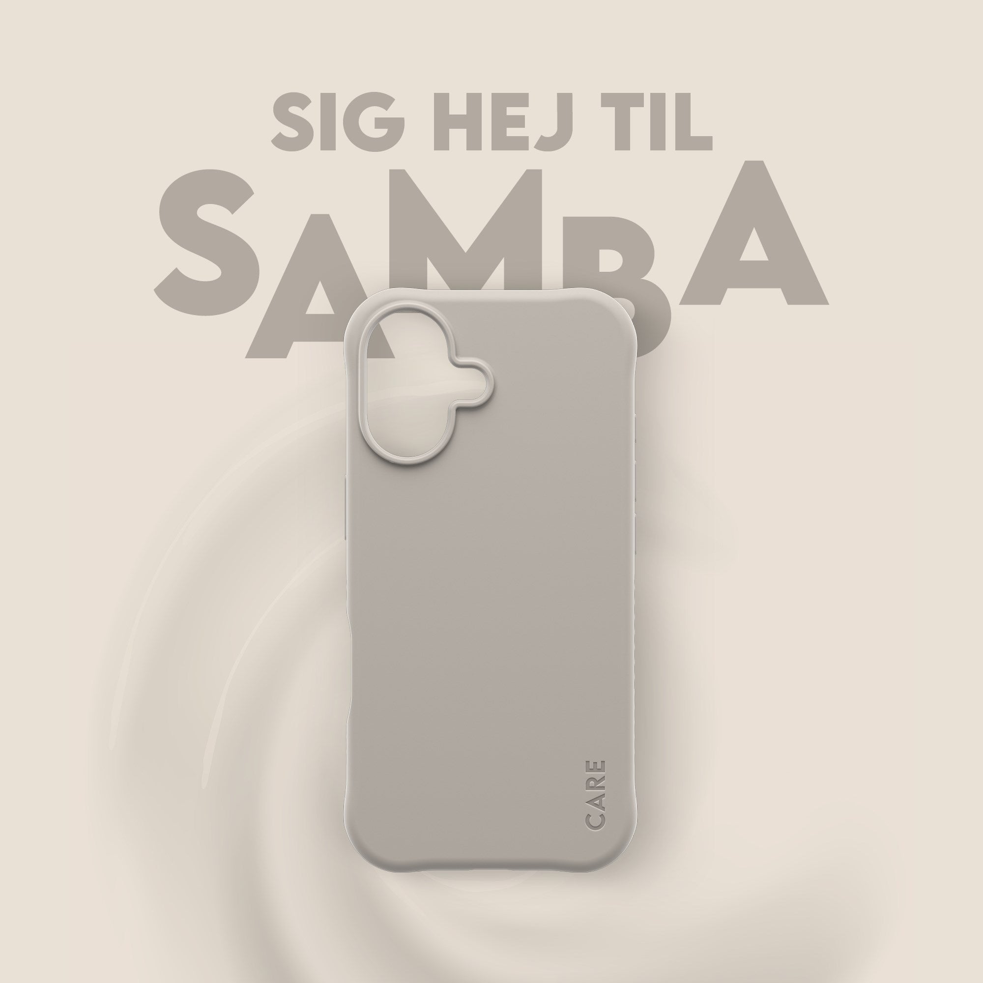 CARE™ by PanzerGlass® Samba Case Vanilla m. MagSafe iPhone 17