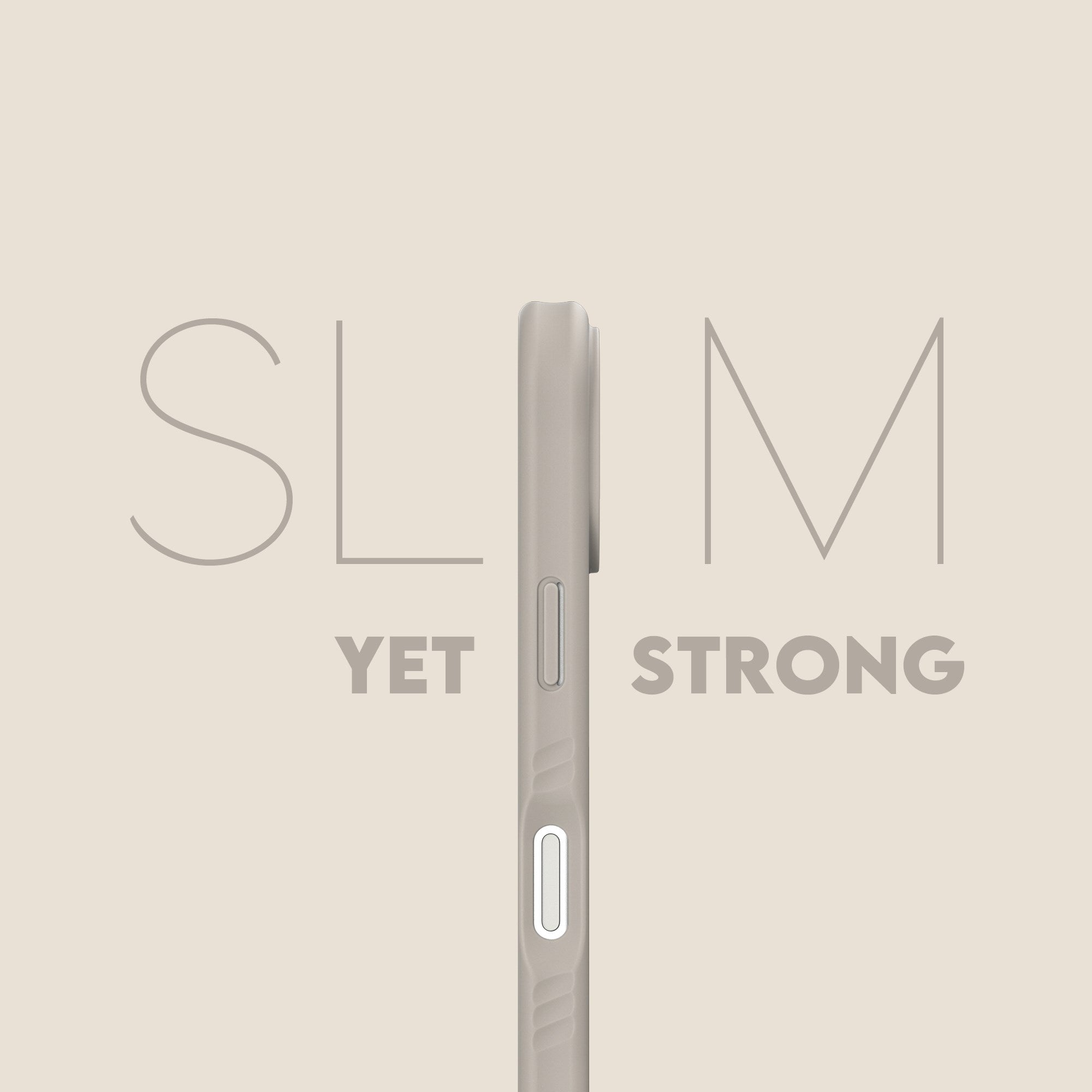 CARE™ by PanzerGlass® Samba Case Vanilla m. MagSafe iPhone 17