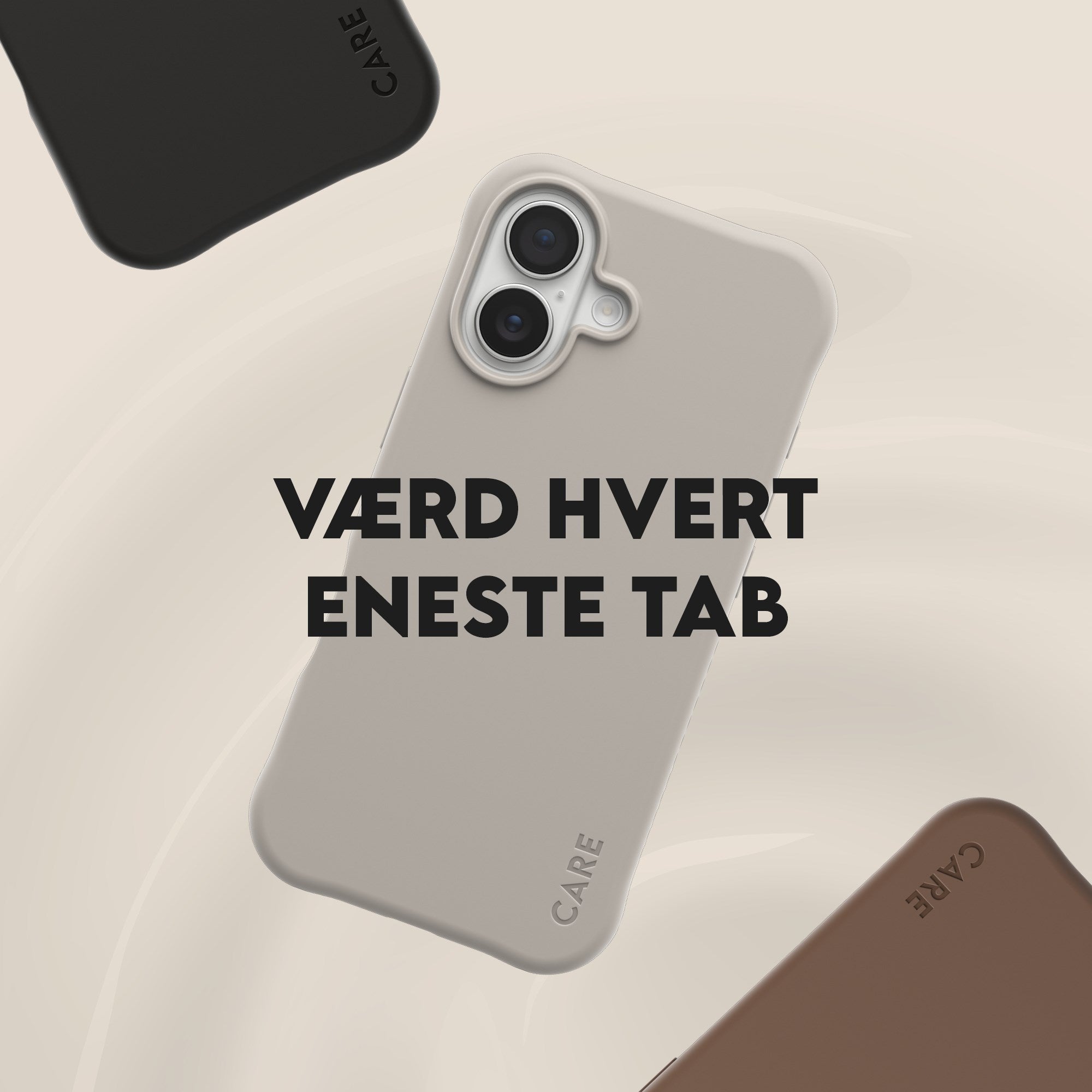 CARE™ by PanzerGlass® Samba Case Vanilla m. MagSafe iPhone 17