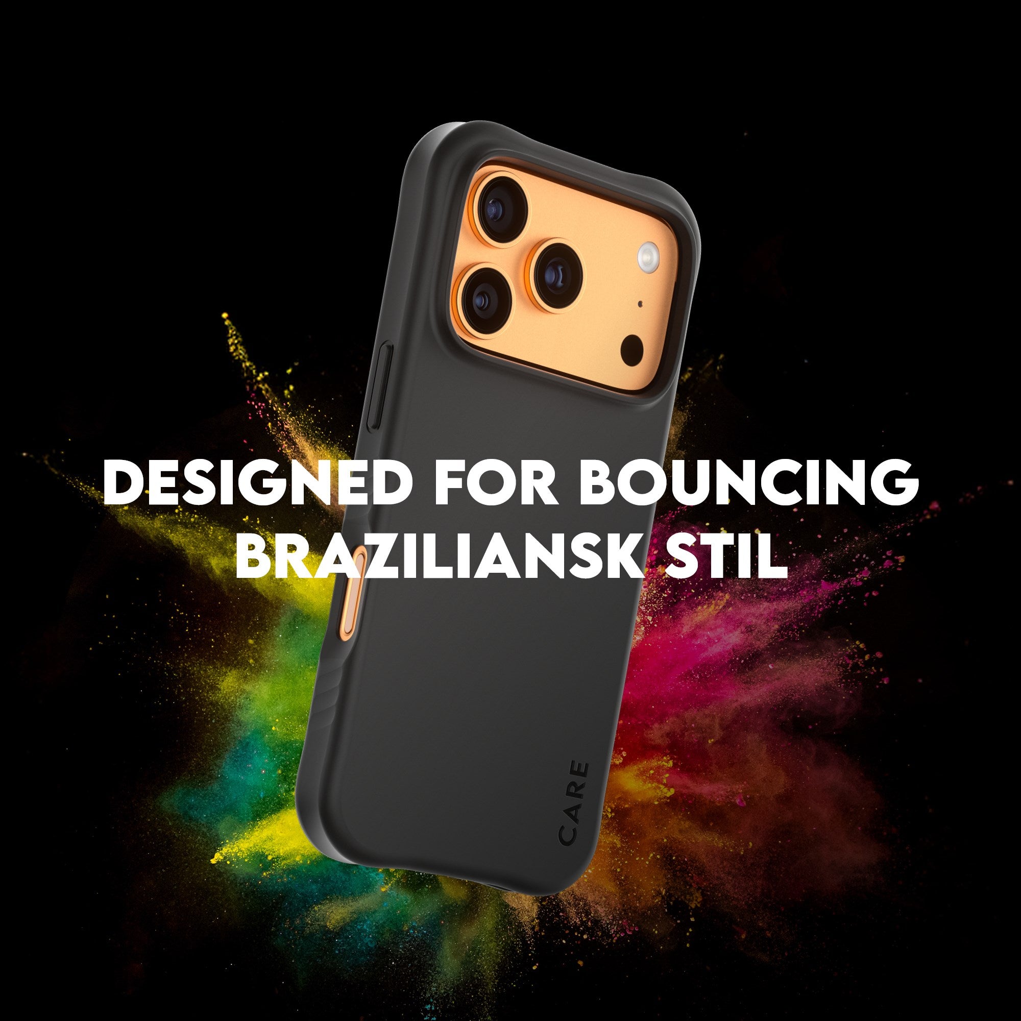 CARE™ by PanzerGlass® Samba Case Sort m. MagSafe iPhone 17 Pro