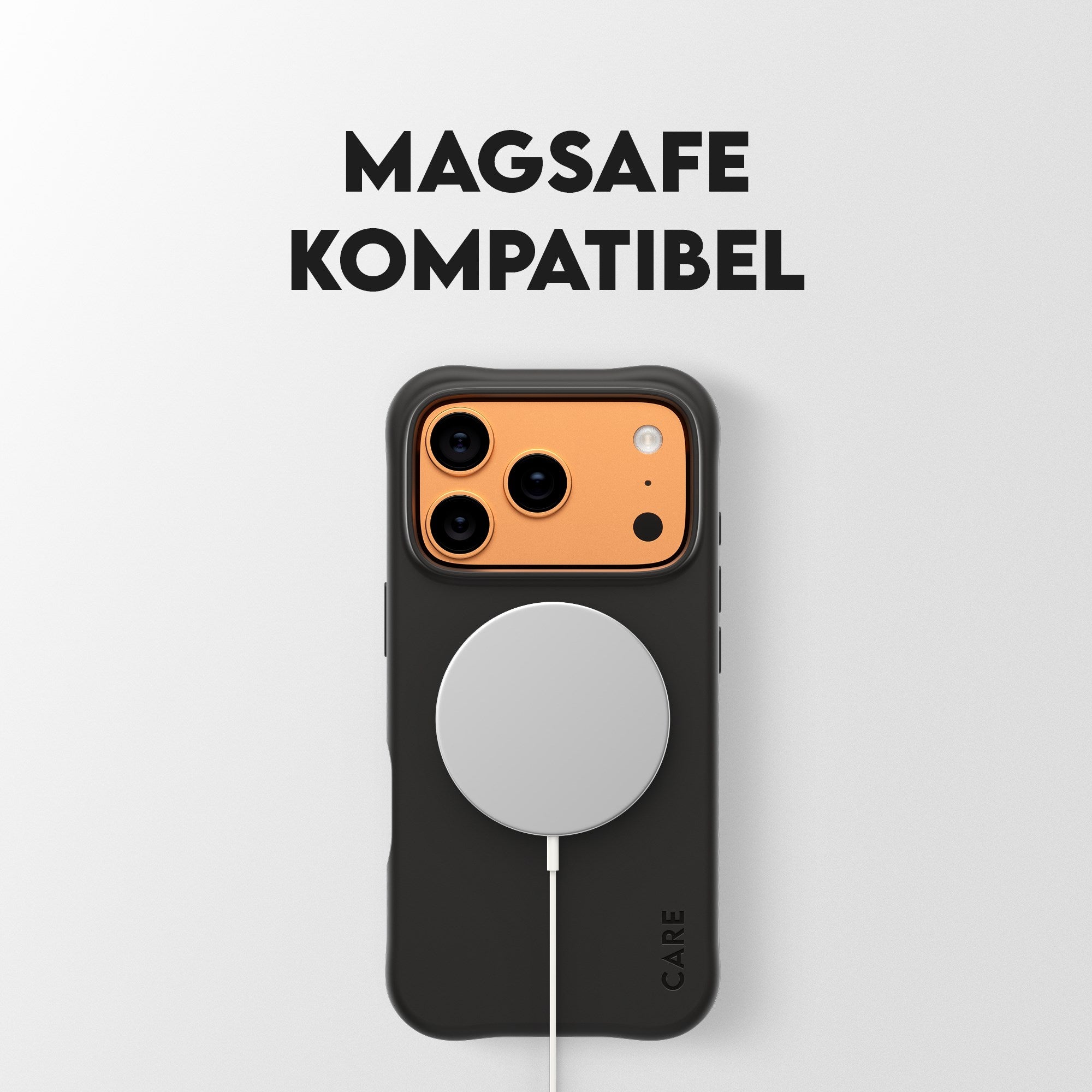 CARE™ by PanzerGlass® Samba Case Sort m. MagSafe iPhone 17 Pro