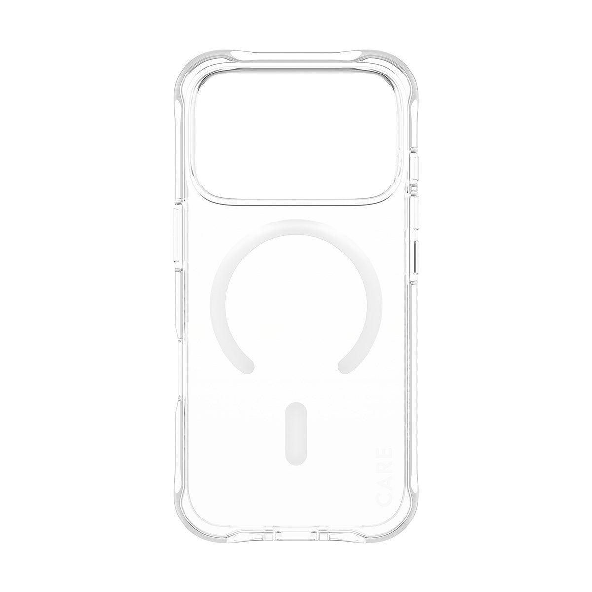 CARE by PanzerGlass® Samba Case Transparent m. Hvid MagSafe iPhone 17 Pro