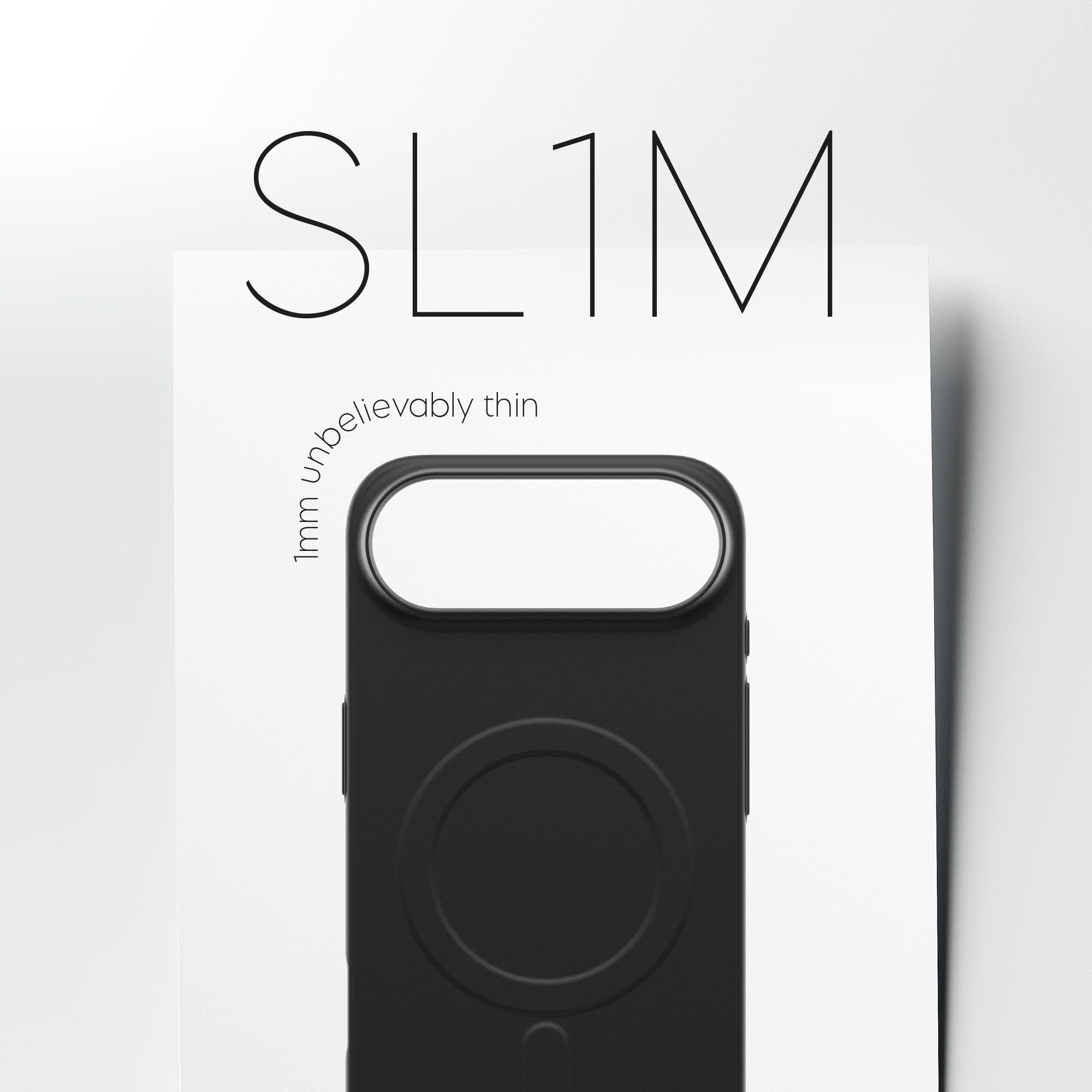 CARE™ by PanzerGlass® SL1M Case Sort m. MagSafe iPhone Air