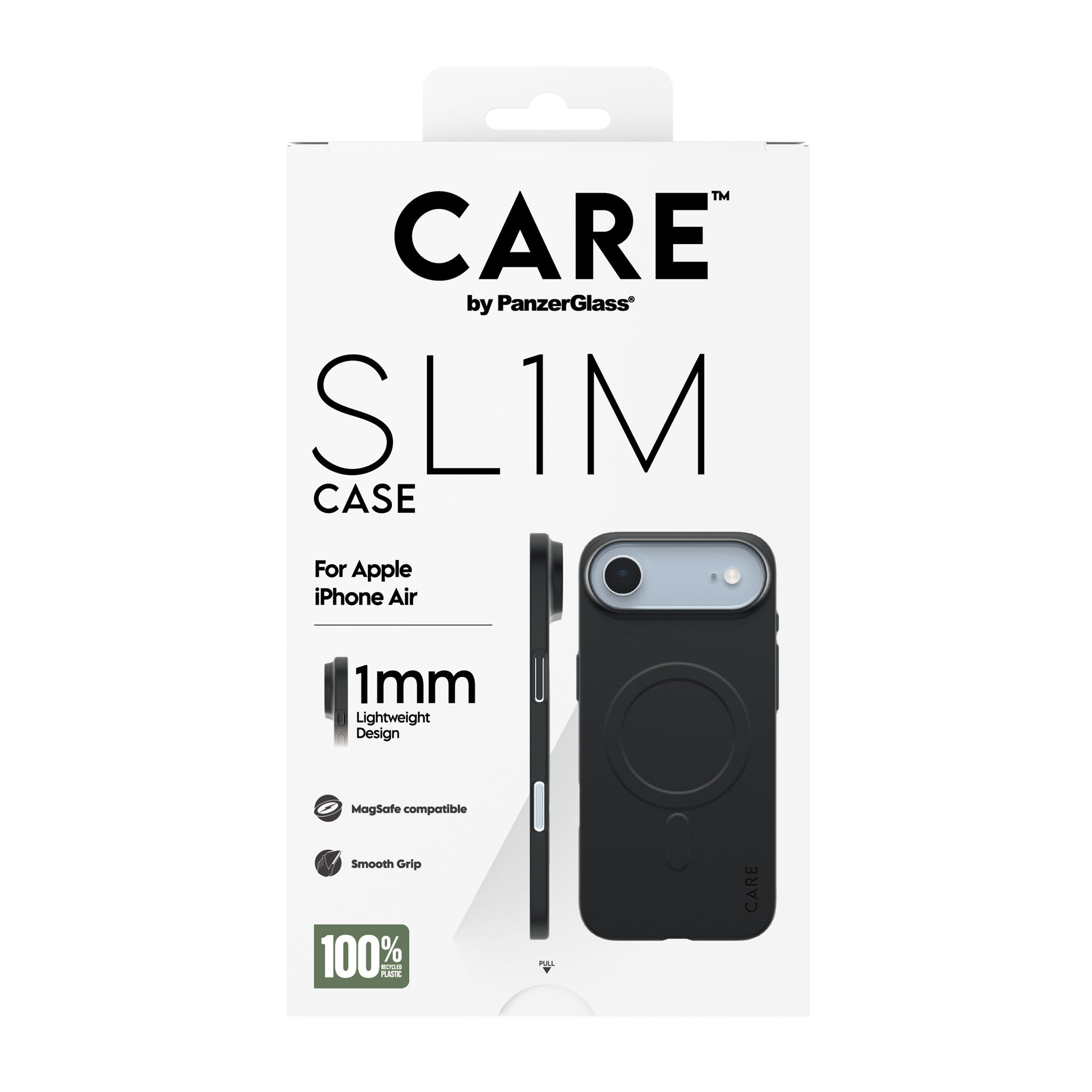 CARE™ by PanzerGlass® SL1M Case Sort m. MagSafe iPhone Air