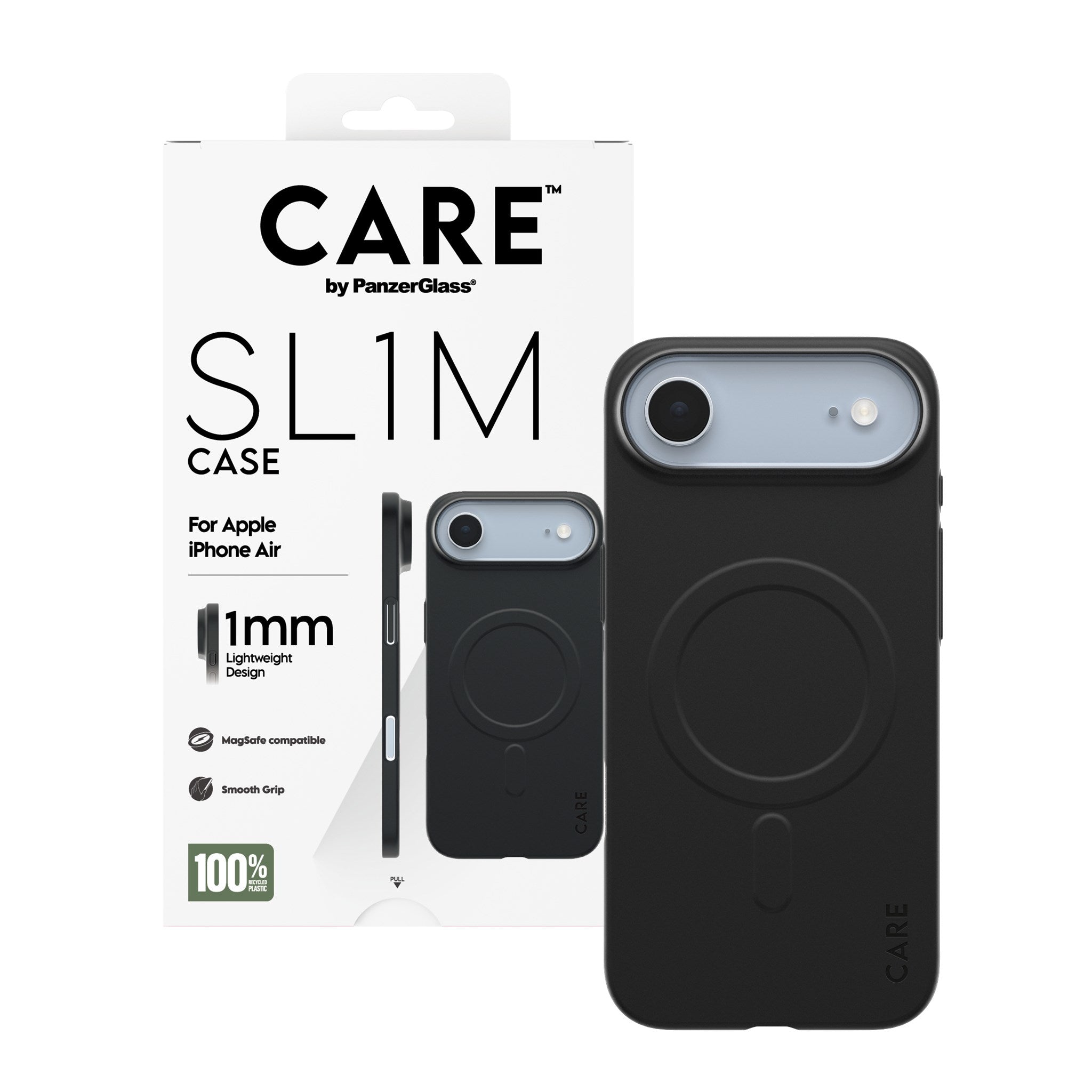 CARE™ by PanzerGlass® SL1M Case Sort m. MagSafe iPhone Air