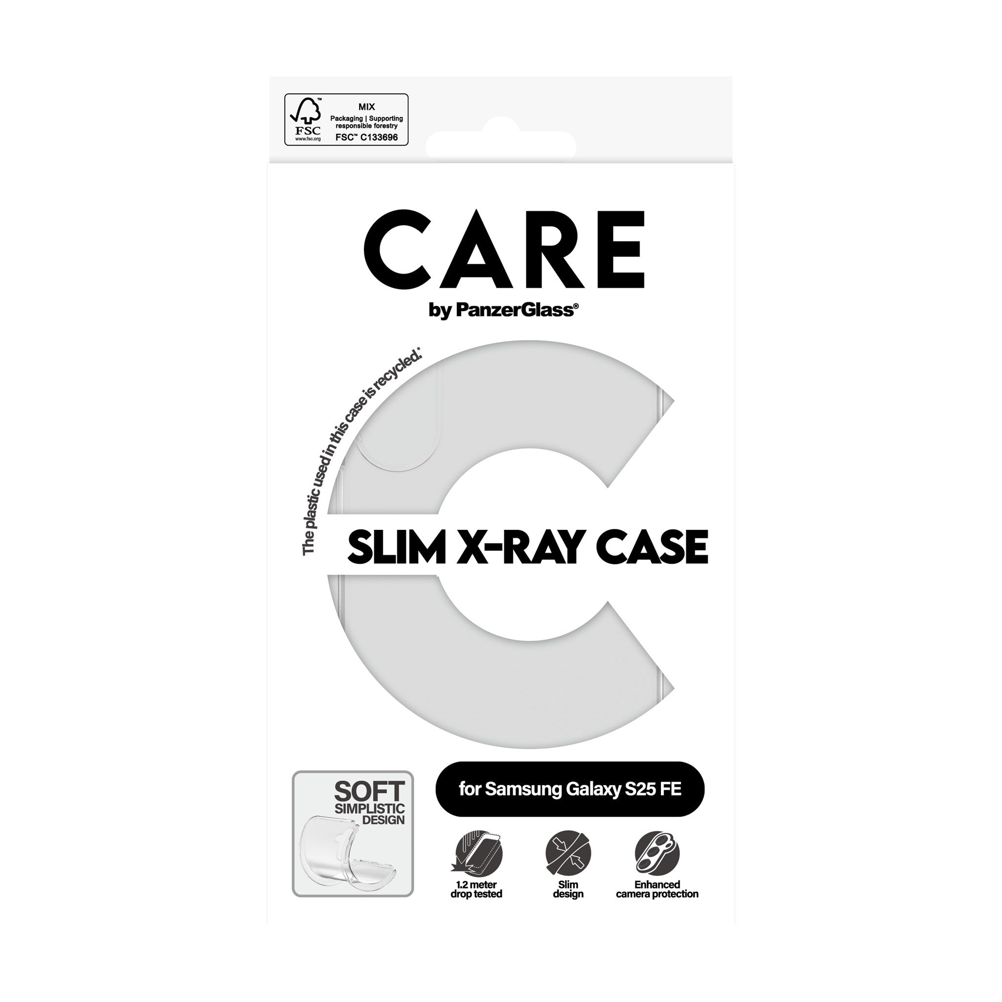 CARE by PanzerGlass® X-Ray Case Samsung Galaxy S25 FE 5G