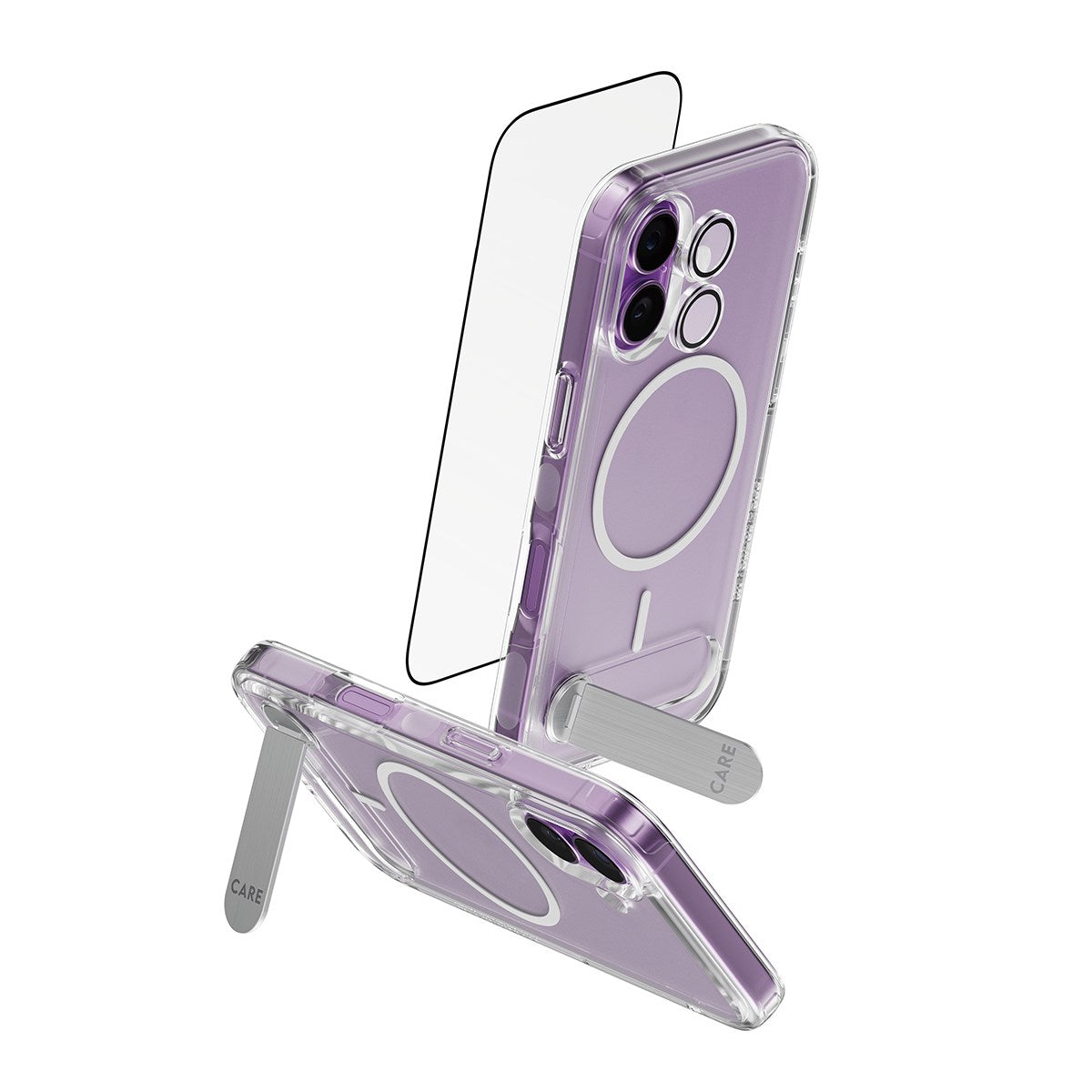 PanzerGlass® | CARE by PanzerGlass® 3-in-1 Kick Pakke iPhone 17