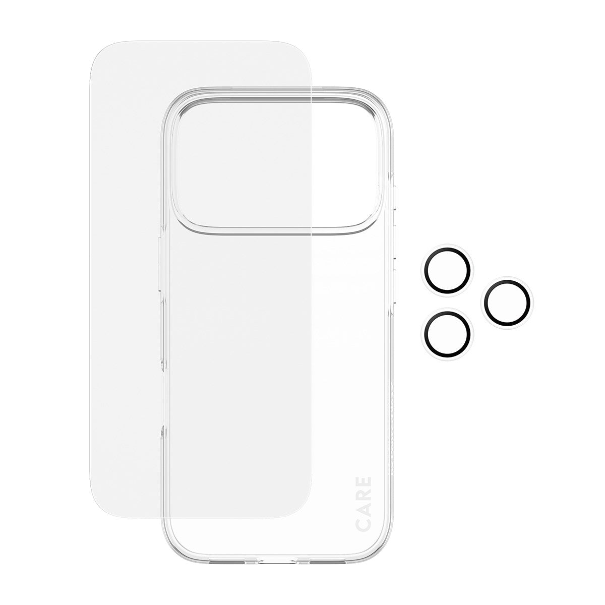 SAFE. | CARE by PanzerGlass® 3-in-1 Combo Pakke iPhone 17 Pro