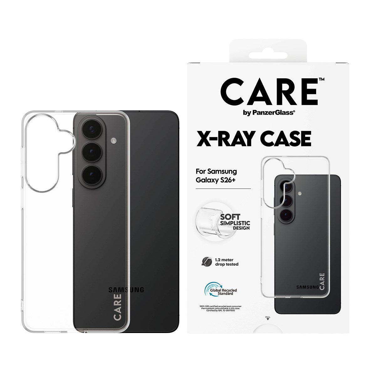 CARE™ by PanzerGlass® X-Ray Case Soft Basic Samsung Galaxy S26+