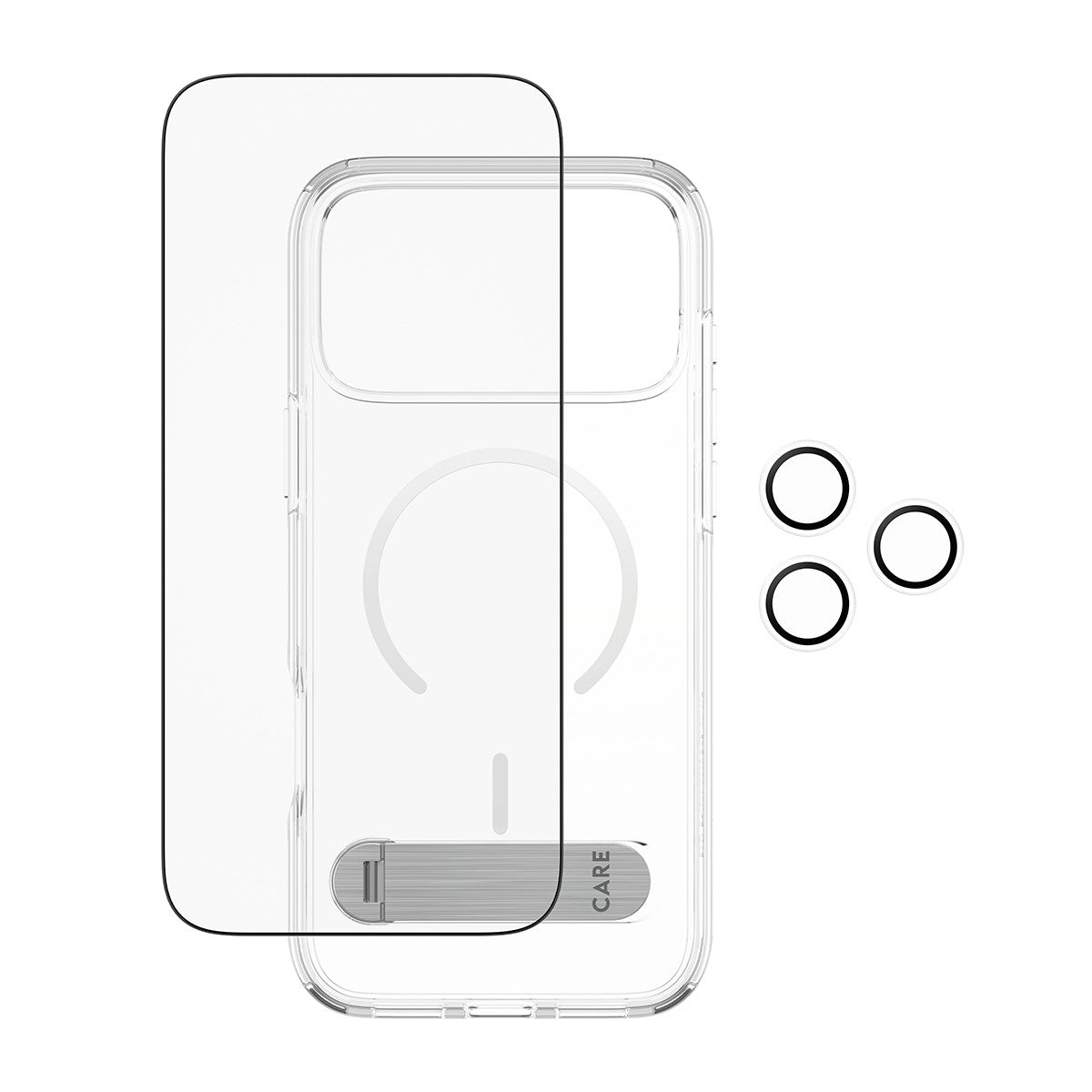 PanzerGlass® | CARE by PanzerGlass® 3-in-1 Kick Pakke iPhone 17 Pro Max