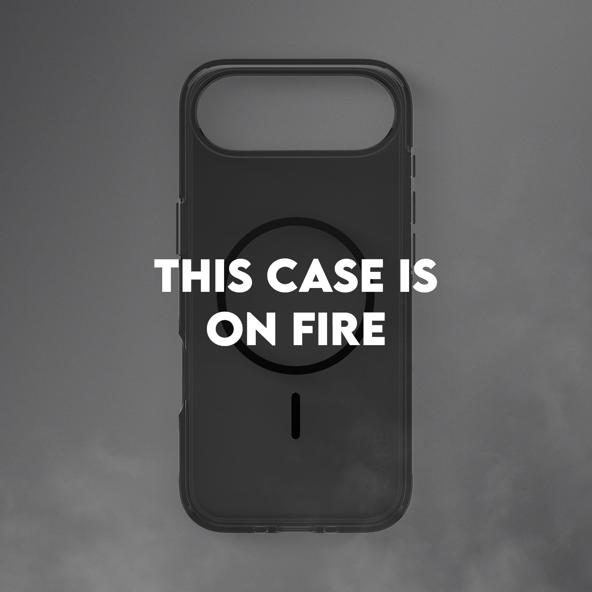 CARE™ by PanzerGlass® Smokey Case m. Sort MagSafe iPhone Air