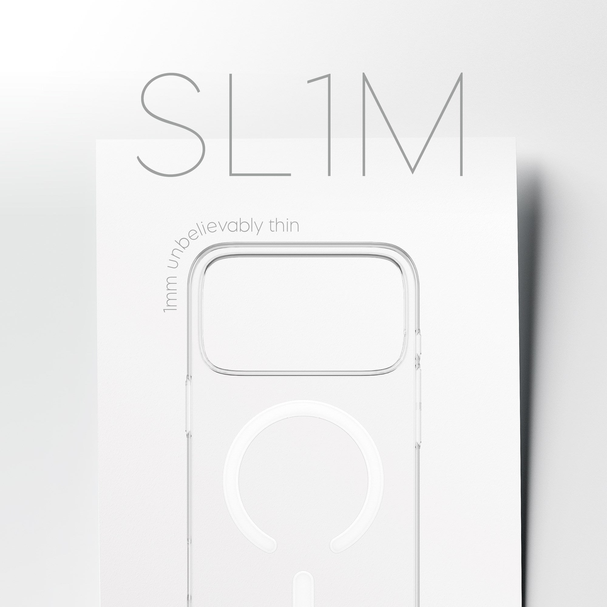 CARE™ by PanzerGlass® SL1M Case Transparent m. MagSafe iPhone 17 Pro Max