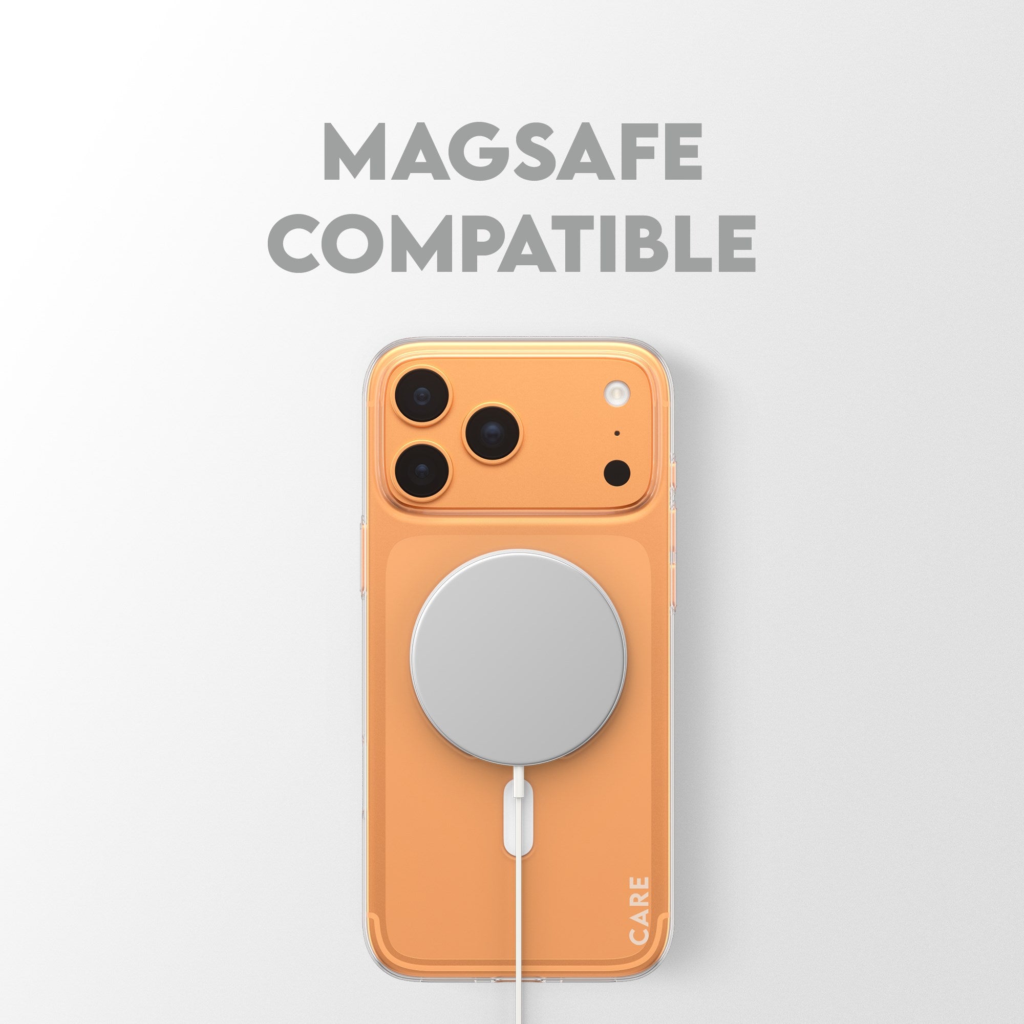 CARE™ by PanzerGlass® SL1M Case Transparent m. MagSafe iPhone 17 Pro Max