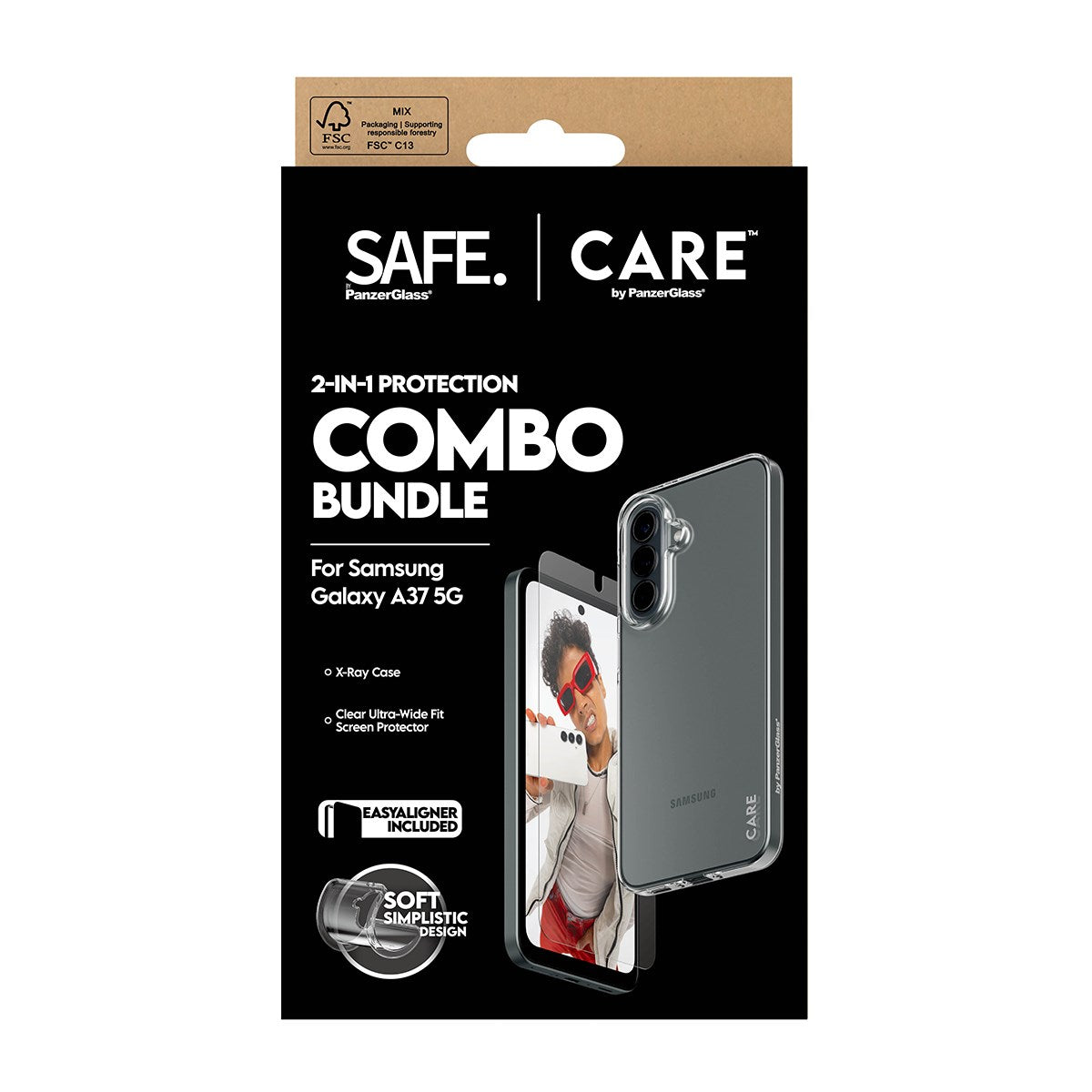 CARE™ by PanzerGlass® 2-in-1 Bundle Samsung Galaxy A37 5G