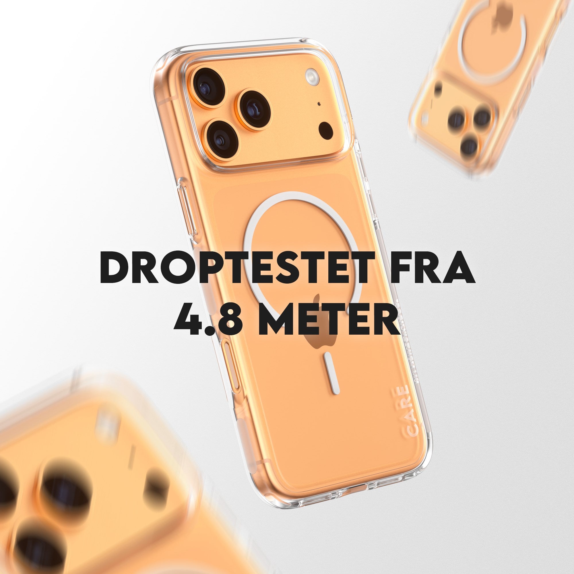 CARE™ by PanzerGlass® Urban Explorer Case Transparent m. Hvid MagSafe iPhone 17 Pro Max