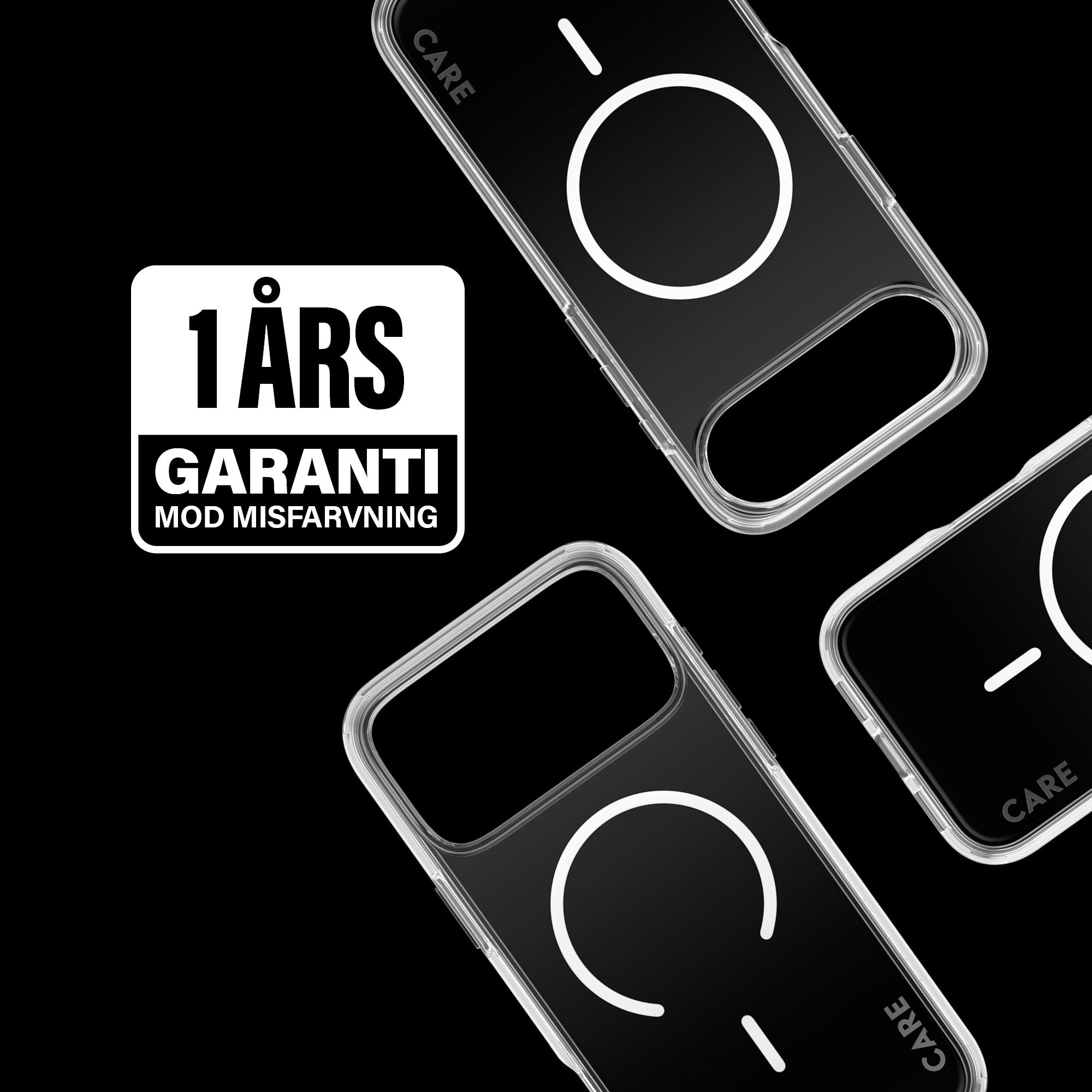 CARE™ by PanzerGlass® Urban Explorer Case Transparent m. Hvid MagSafe iPhone 17 Pro Max