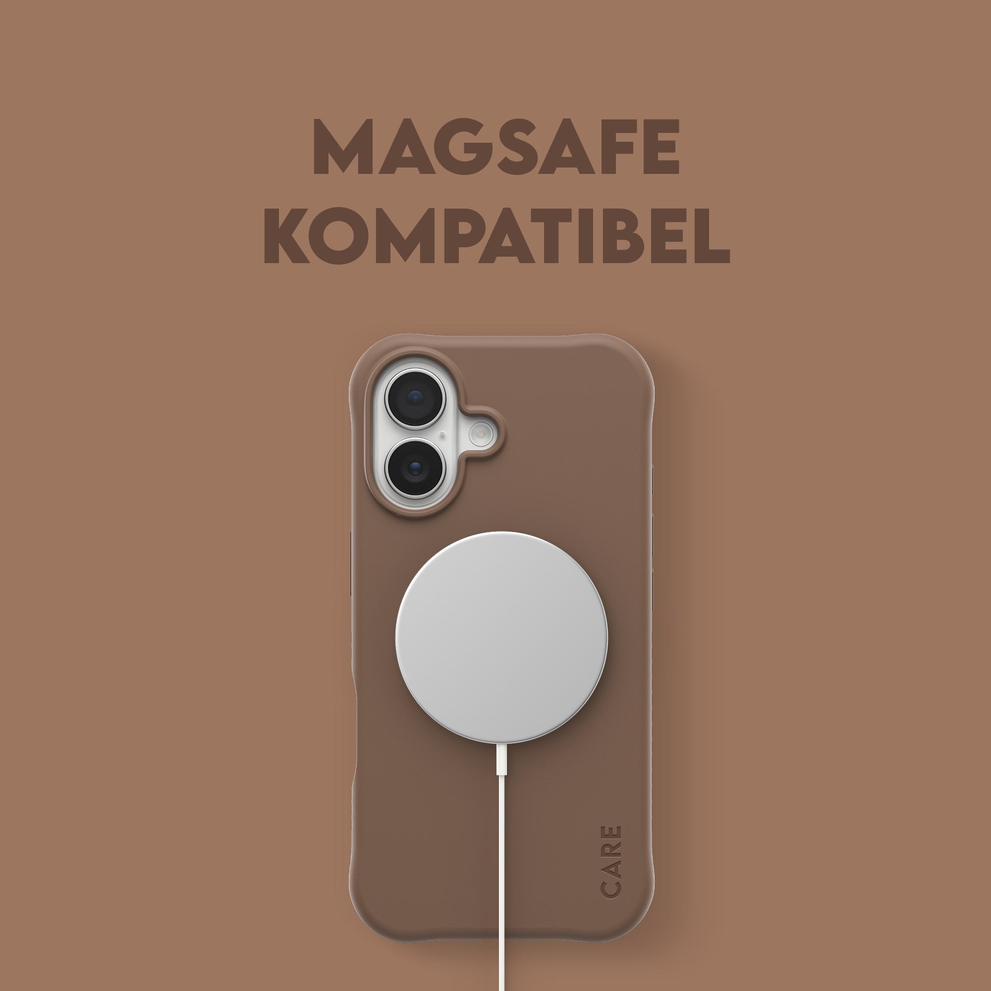 CARE™ by PanzerGlass® Samba Case Espresso m. MagSafe iPhone 17