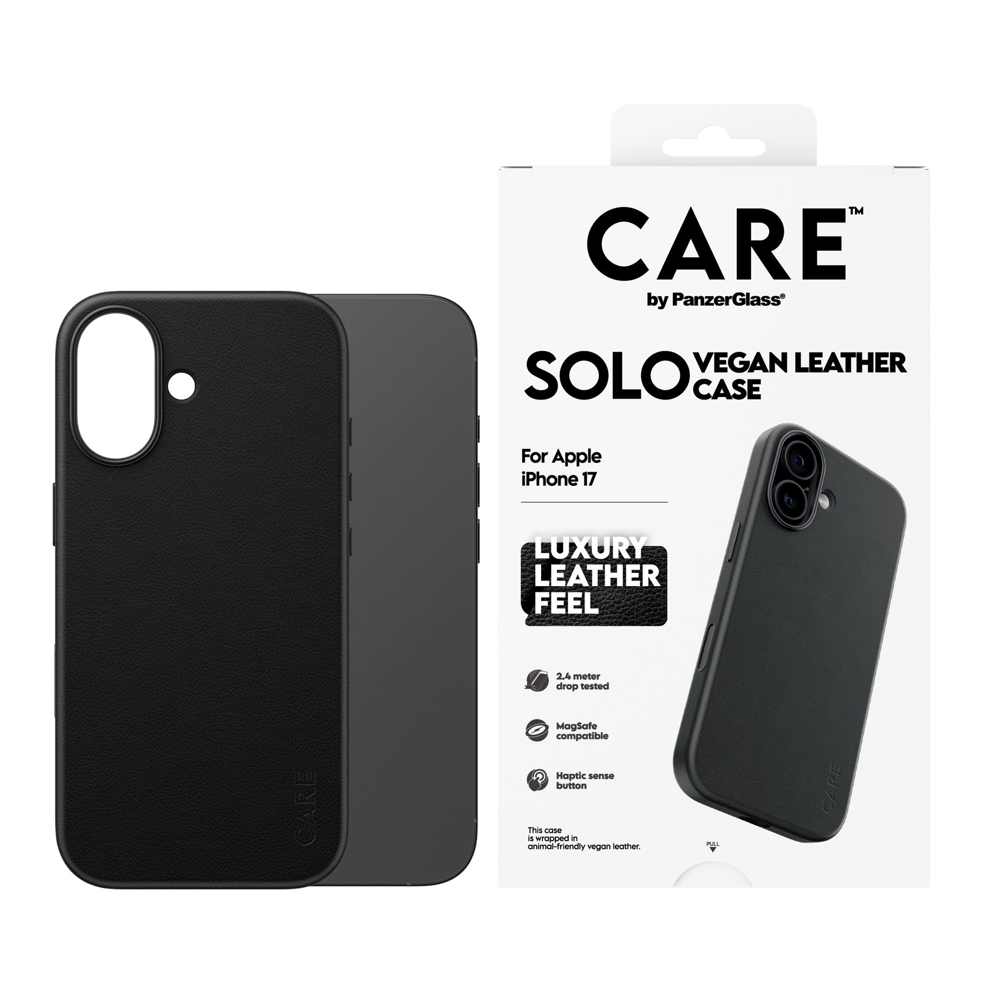 CARE™ by PanzerGlass® Solo Case Sort iPhone 17
