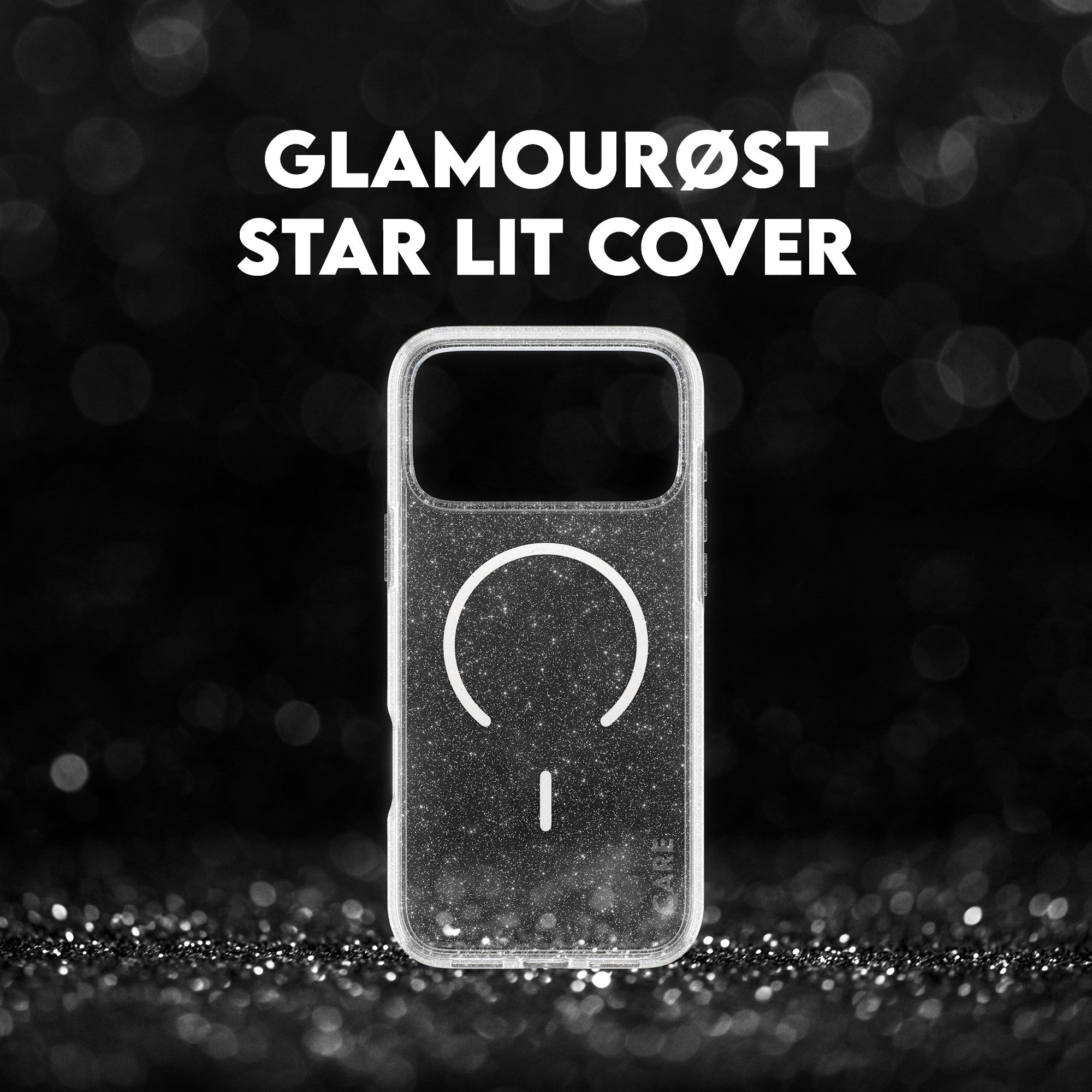 CARE™ by PanzerGlass® Star Lit Case m. Hvid MagSafe iPhone 17 Pro Max