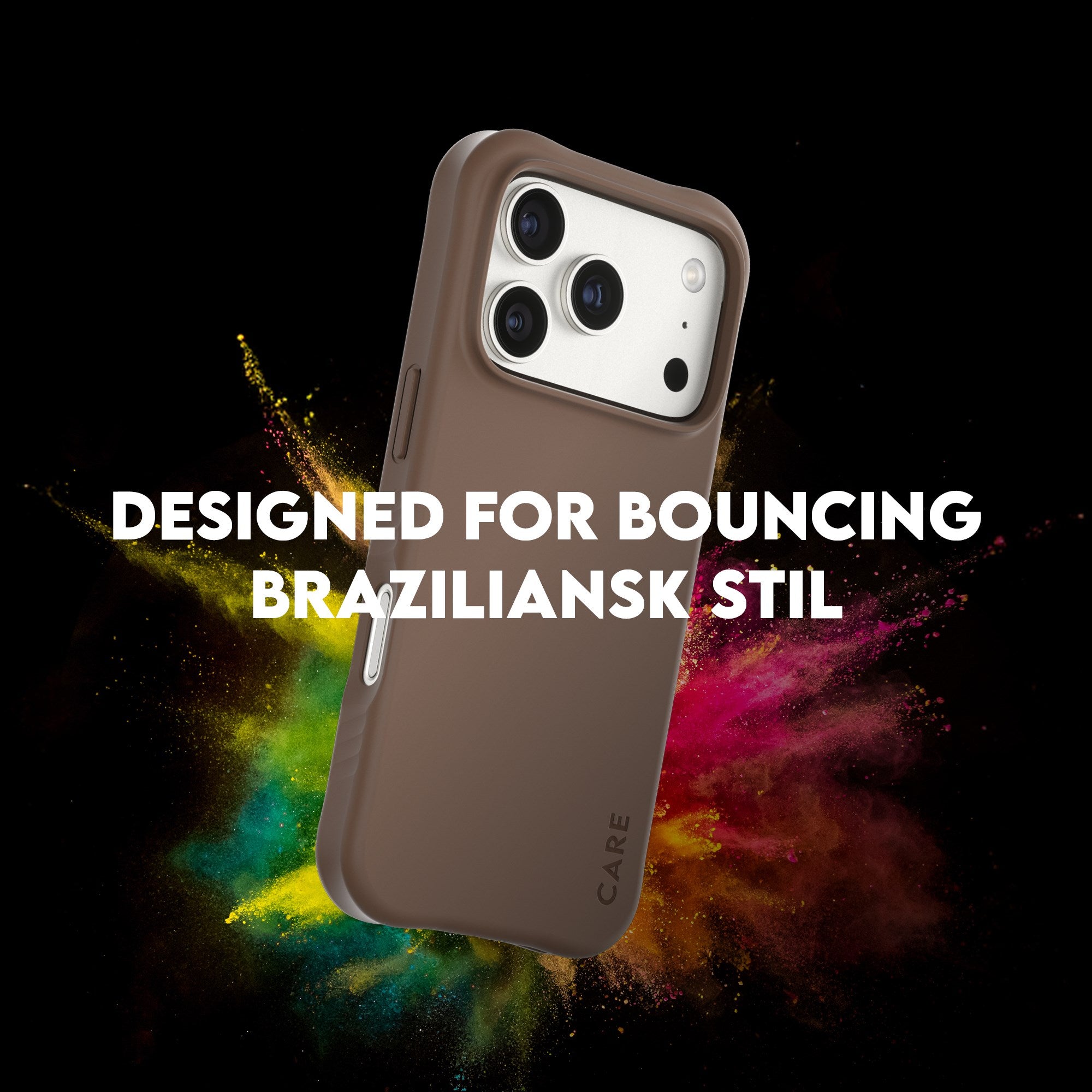 CARE™ by PanzerGlass® Samba Case Espresso m. MagSafe iPhone 17 Pro