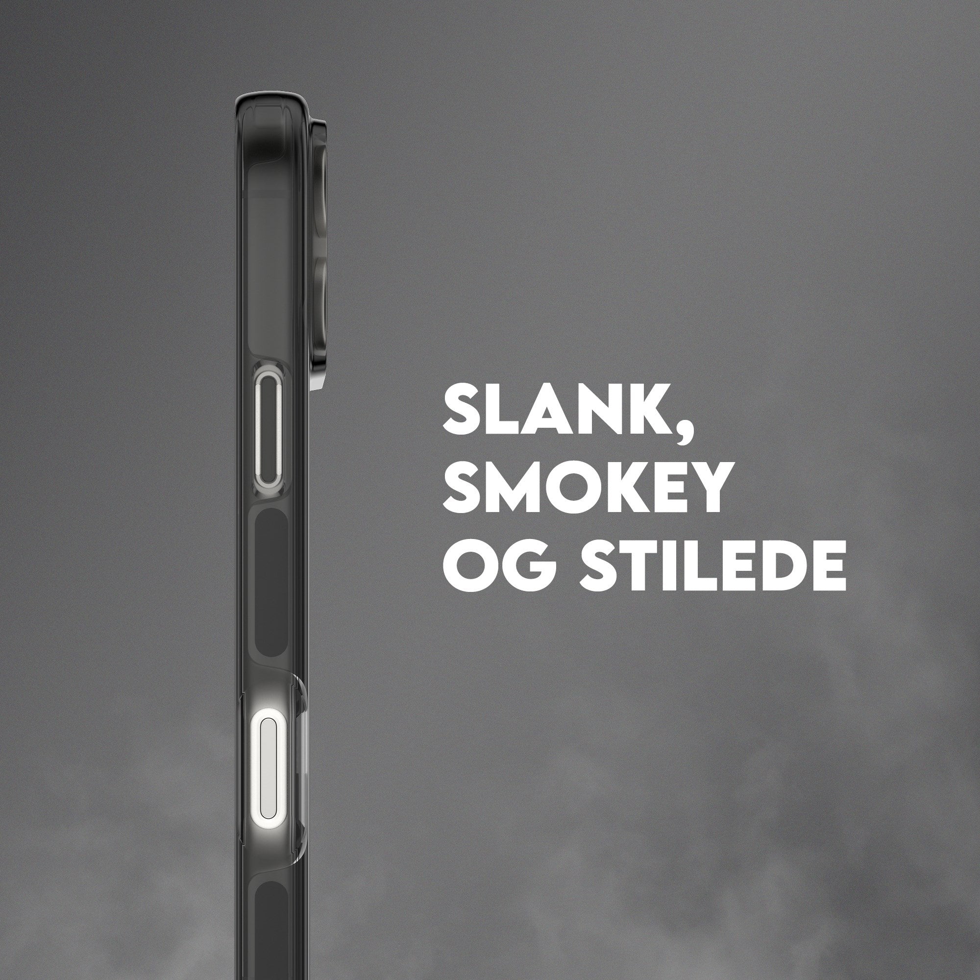 CARE™ by PanzerGlass® Smokey Case m. Sort MagSafe iPhone 17 Pro Max