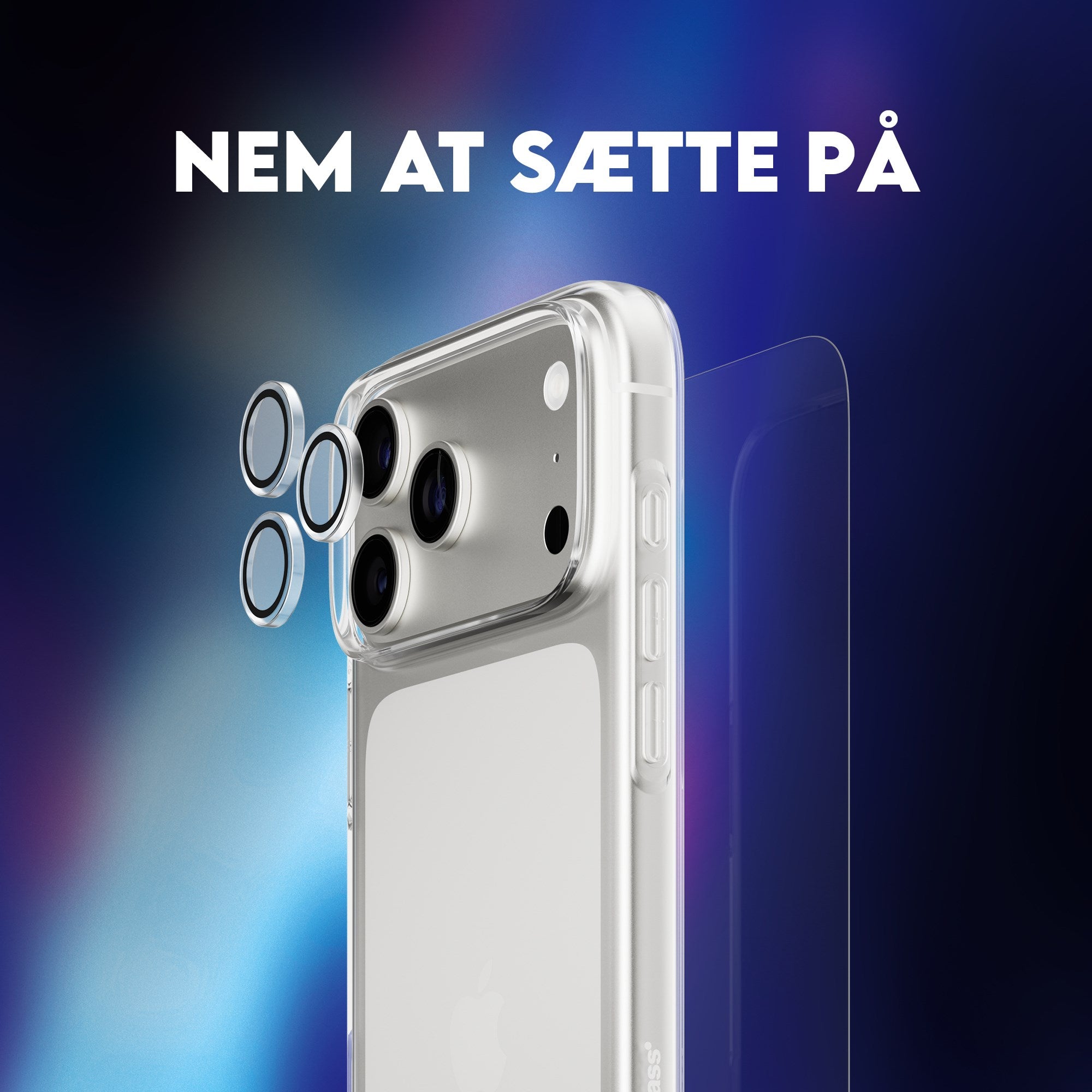 SAFE. | CARE™ by PanzerGlass® 3-in-1 Combo Pakke iPhone 17 Pro Max