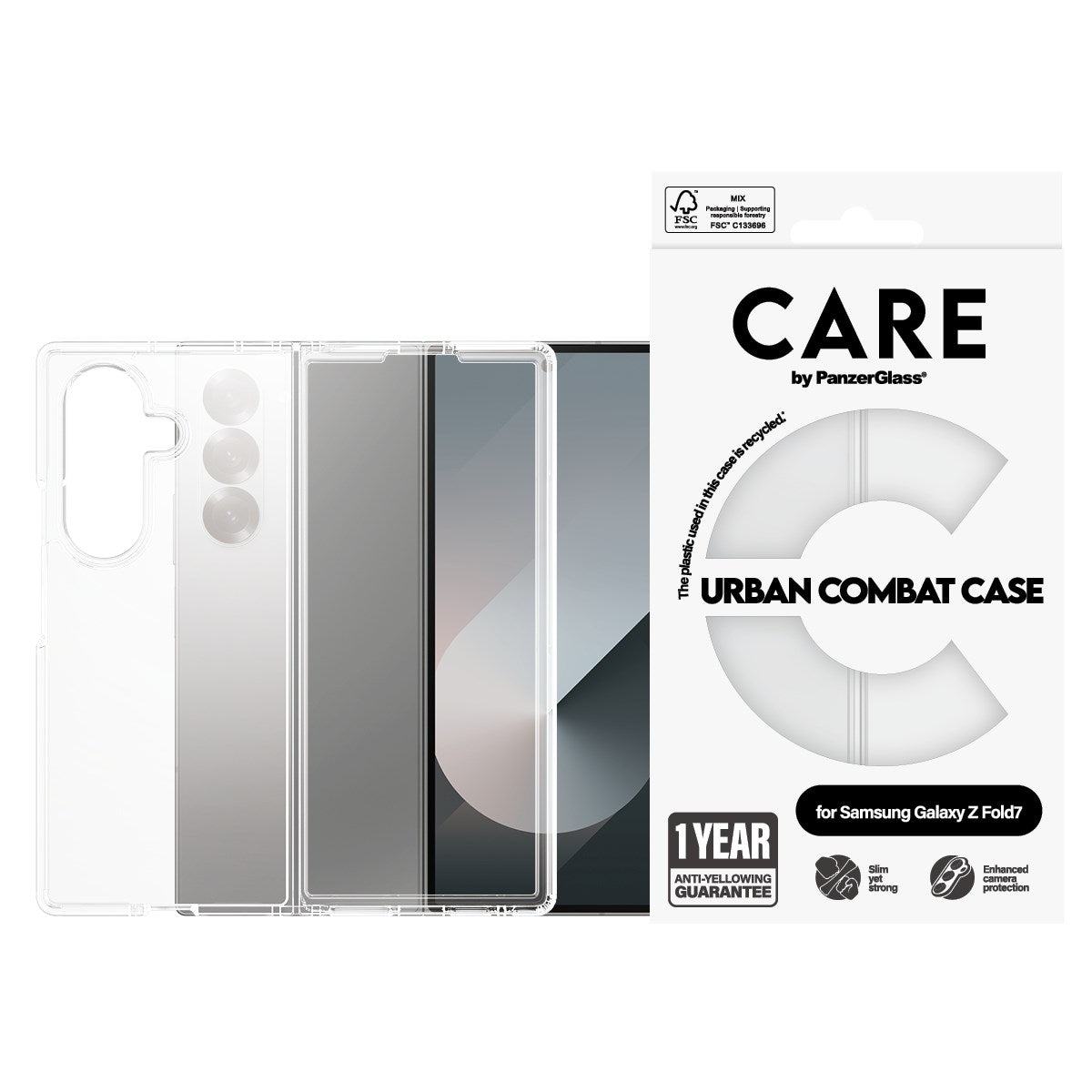 CARE by PanzerGlass® Urban Combat Case Samsung Galaxy Z Fold7
