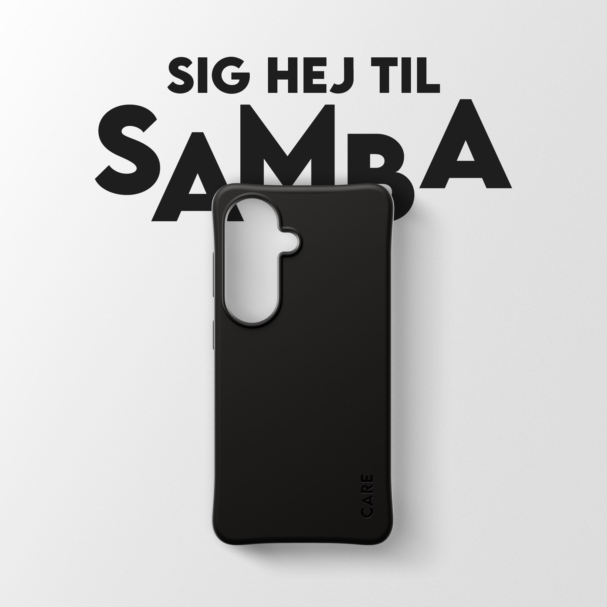 CARE™ by PanzerGlass® Samba Case Sort m. Qi Samsung Galaxy S26