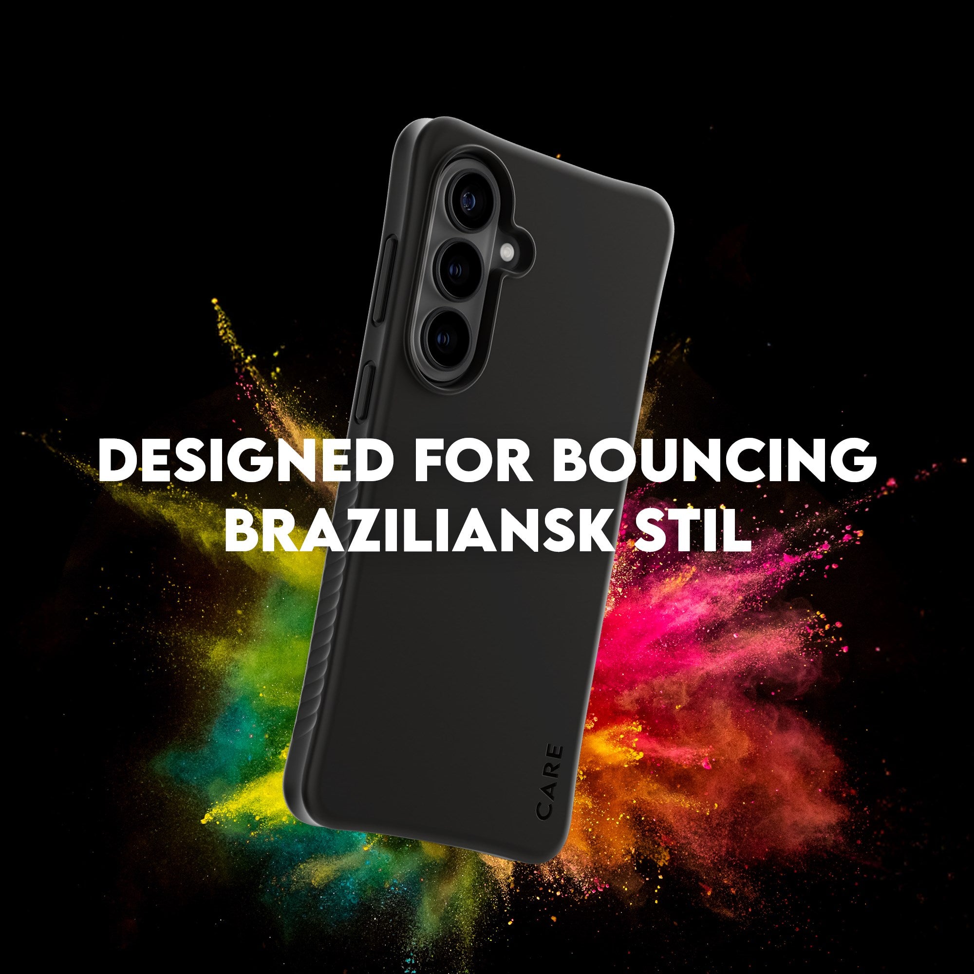 CARE™ by PanzerGlass® Samba Case Sort m. Qi Samsung Galaxy S26