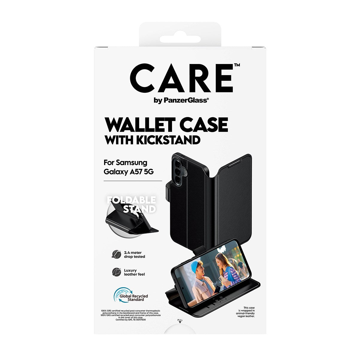CARE™ by PanzerGlass® Wallet Case m. Kickstand Samsung Galaxy A57 5G