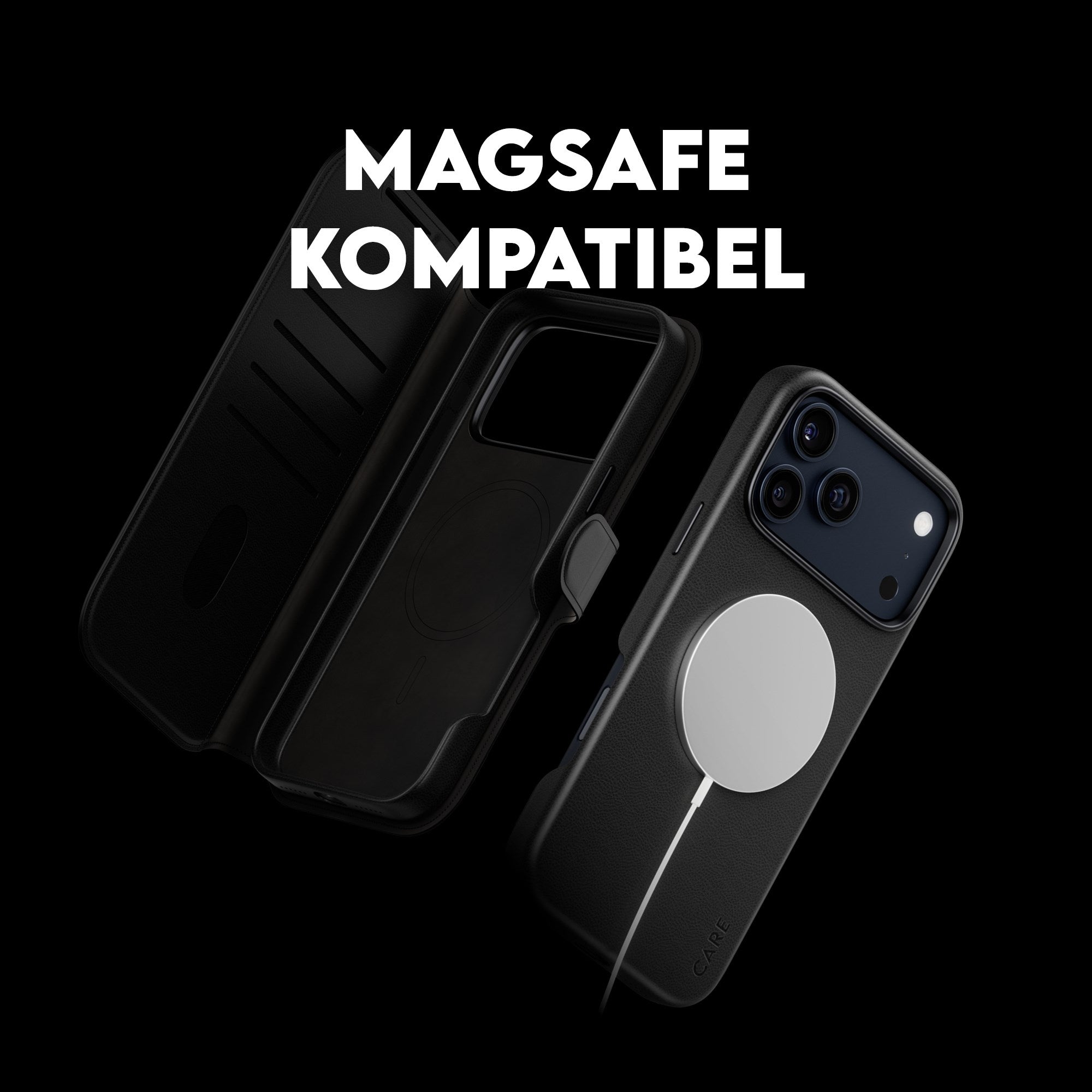 CARE™ by PanzerGlass® Tango 2-in-1 Wallet Case m. MagSafe iPhone 17 Pro Max