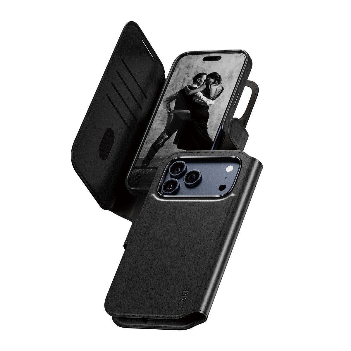 CARE™ by PanzerGlass® Tango 2-in-1 Wallet Case m. MagSafe iPhone 17 Pro Max