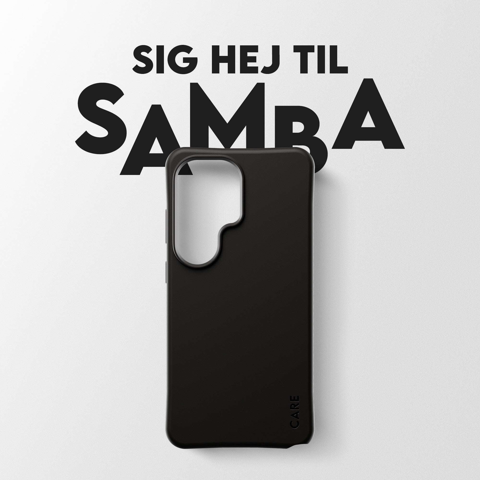 CARE™ by PanzerGlass® Samba Case Sort m. Qi Samsung Galaxy S26 Ultra