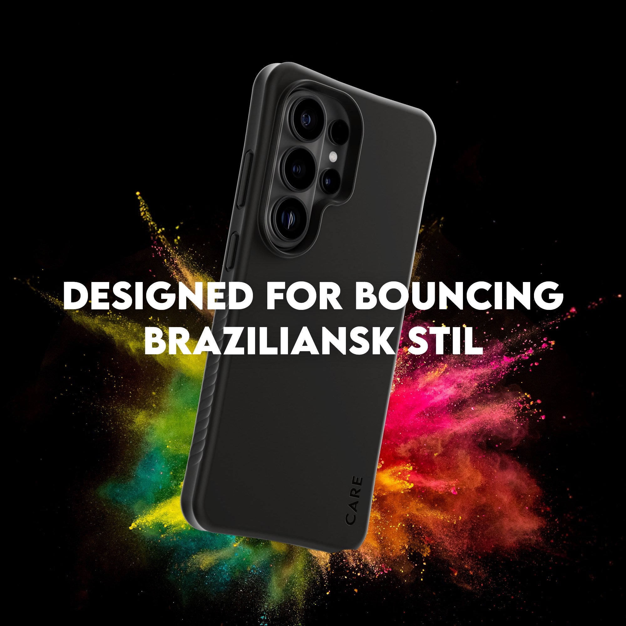 CARE™ by PanzerGlass® Samba Case Sort m. Qi Samsung Galaxy S26 Ultra