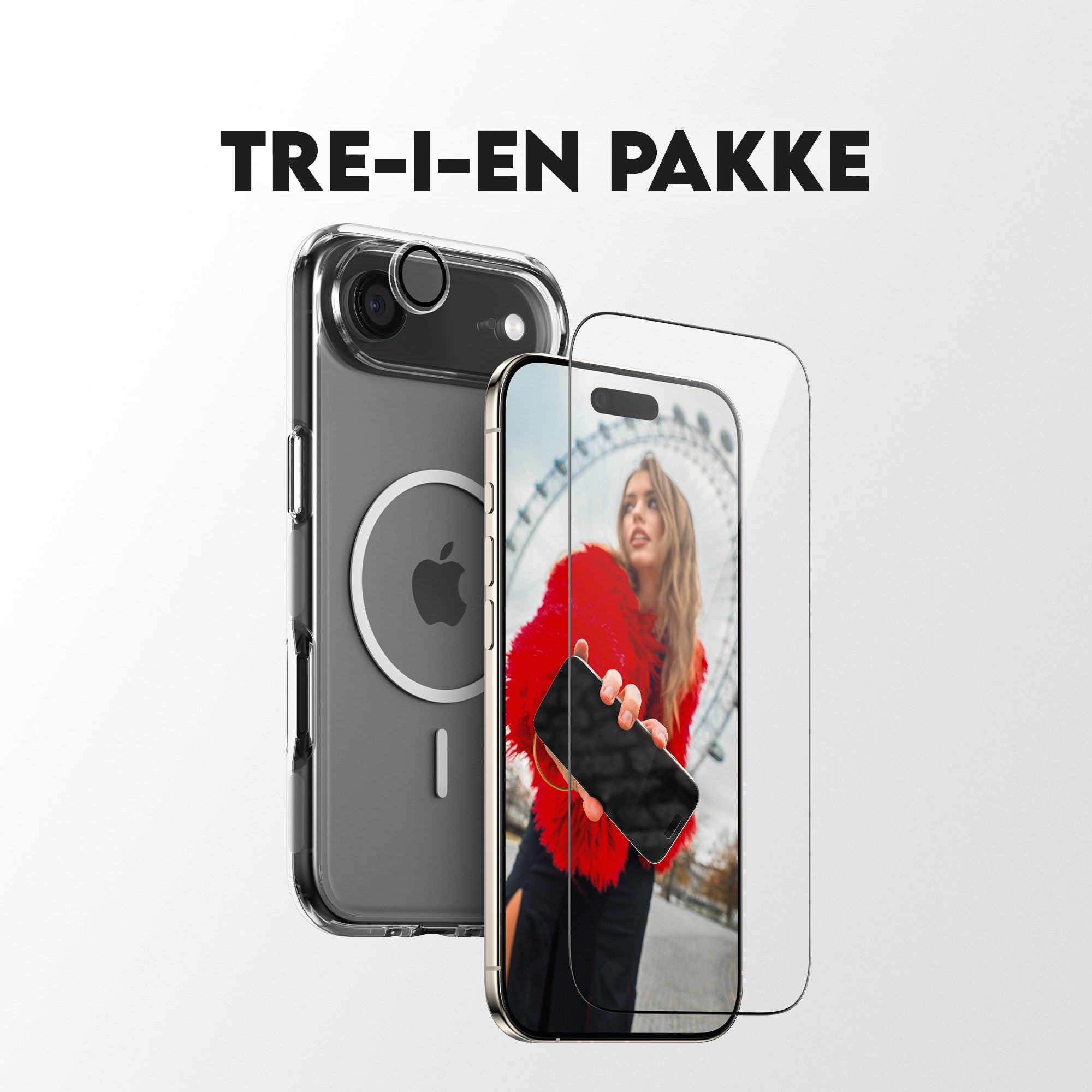 PanzerGlass® | CARE™ by PanzerGlass® 3-in-1 Pakke iPhone Air