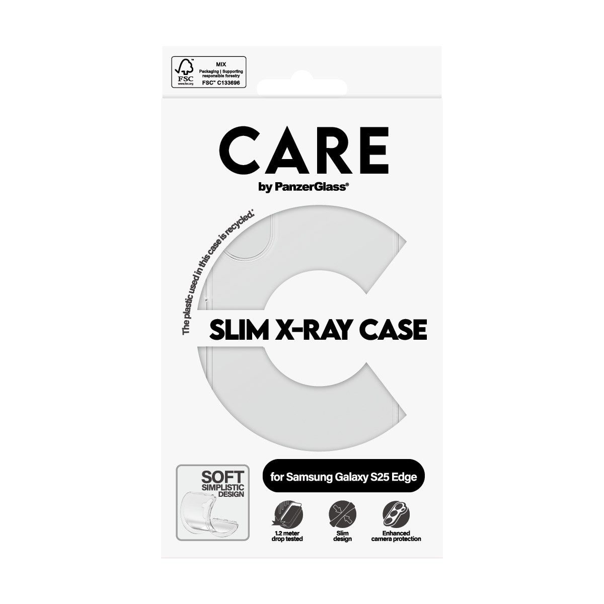 CARE by PanzerGlass® X-Ray Case Samsung S25 Edge