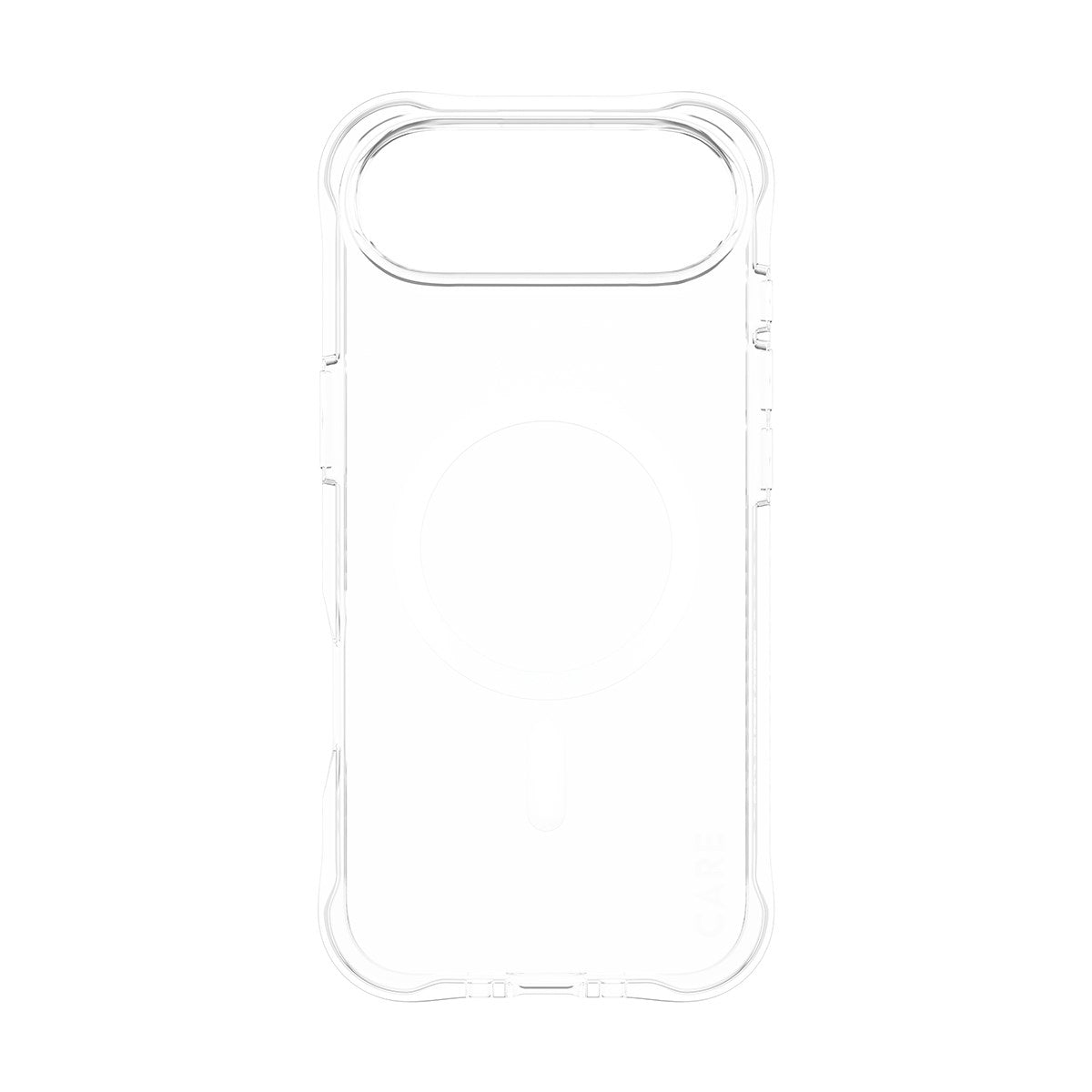 CARE by PanzerGlass® Samba Case Transparent m. Hvid MagSafe iPhone Air