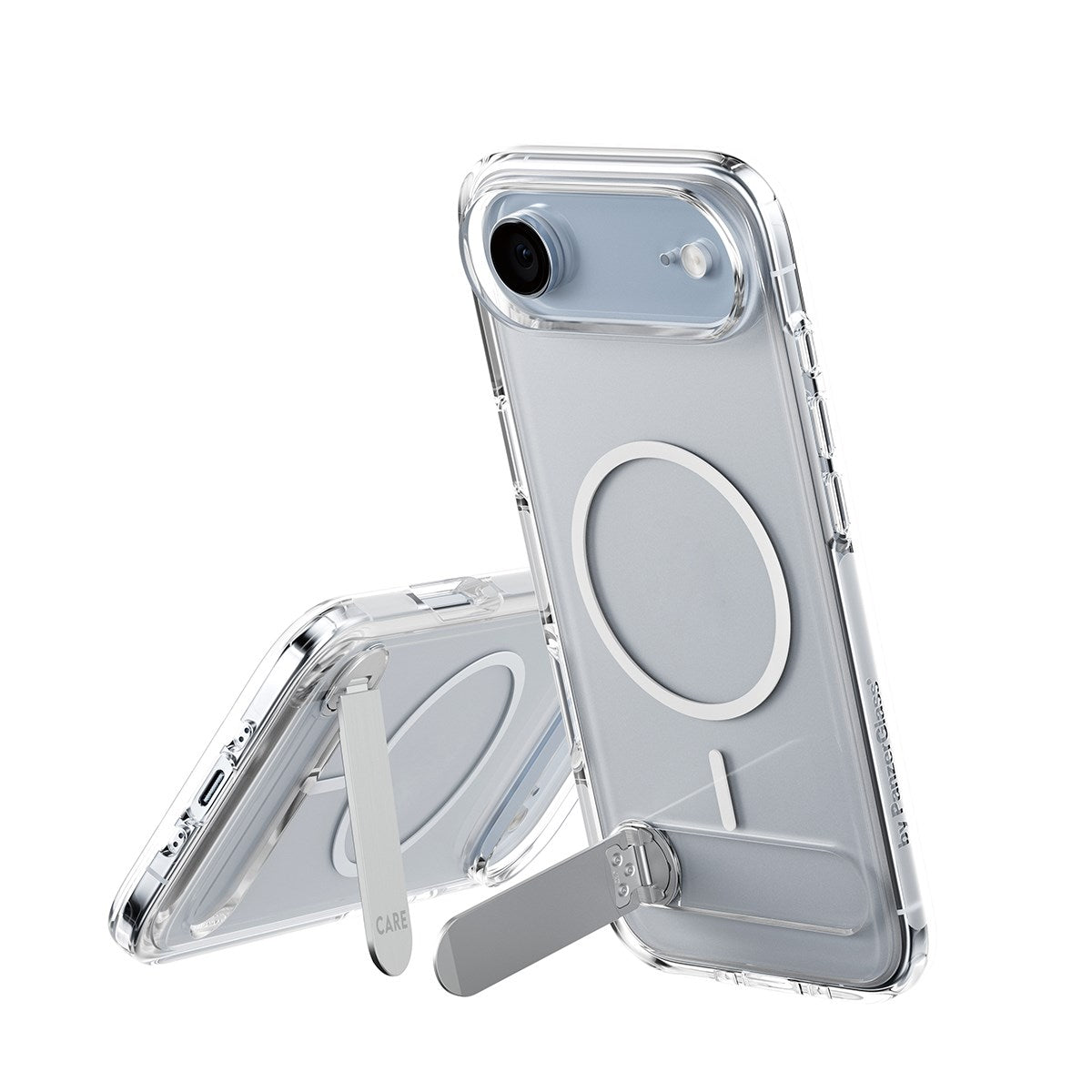 CARE by PanzerGlass® Case Transparent m. Kickstand & MagSafe iPhone Air