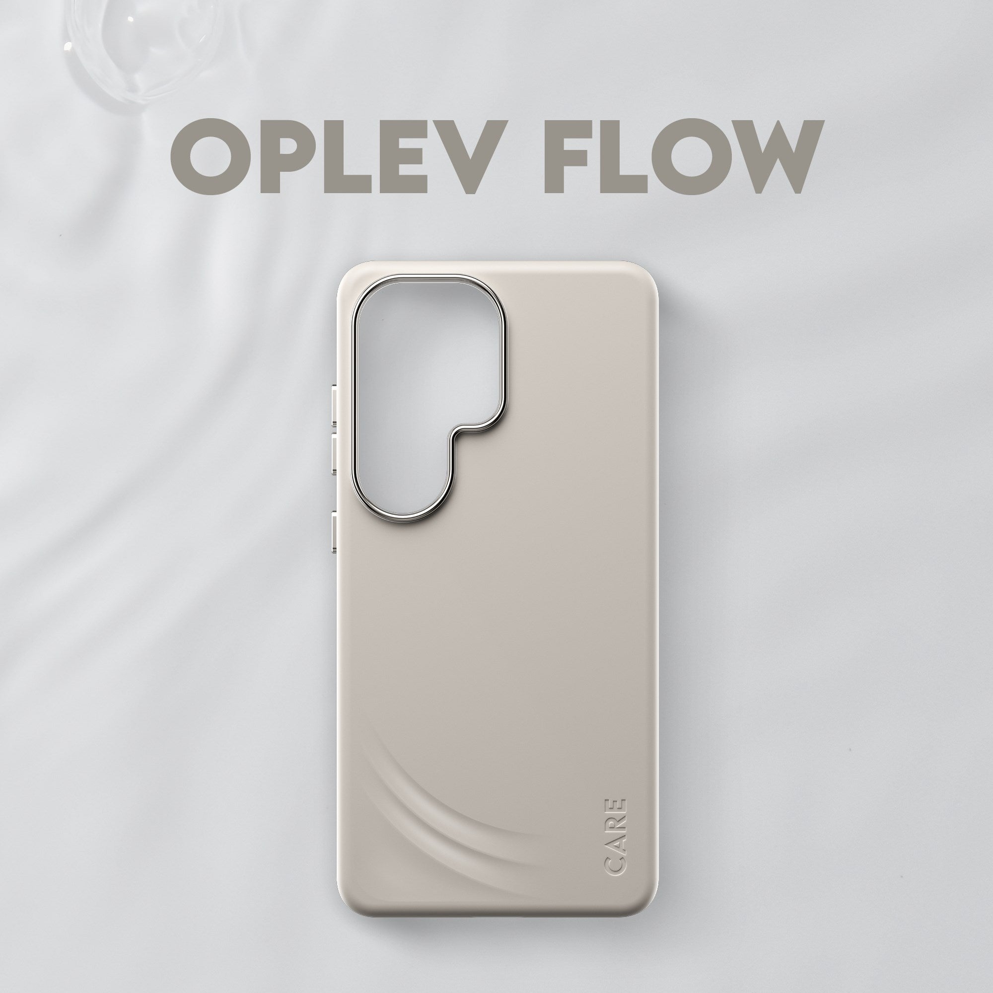 CARE™ by PanzerGlass® Flow Case Vanilla m. Qi Samsung Galaxy S26 Ultra