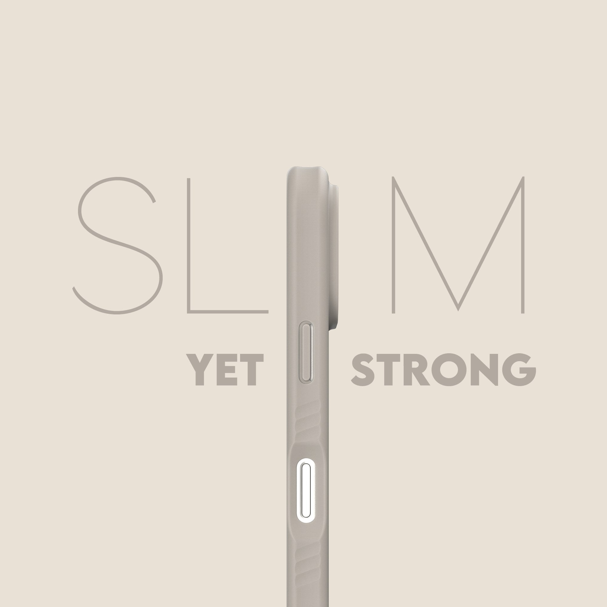 CARE™ by PanzerGlass® Samba Case Vanilla m. MagSafe iPhone 17 Pro