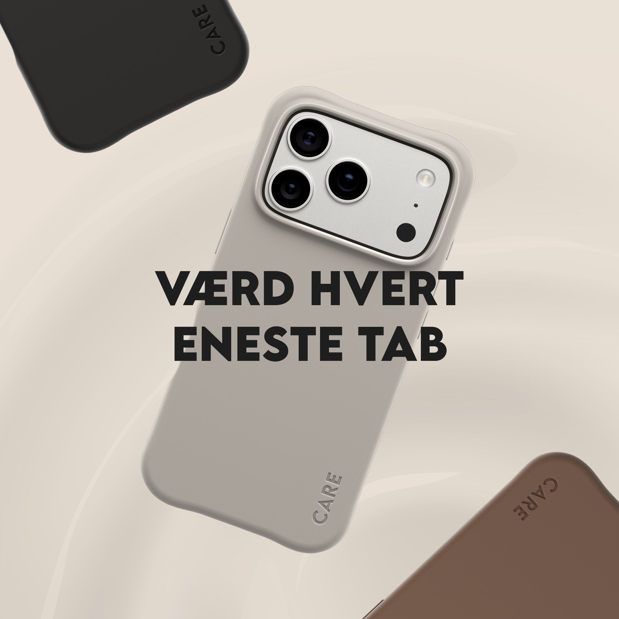 CARE™ by PanzerGlass® Samba Case Vanilla m. MagSafe iPhone 17 Pro