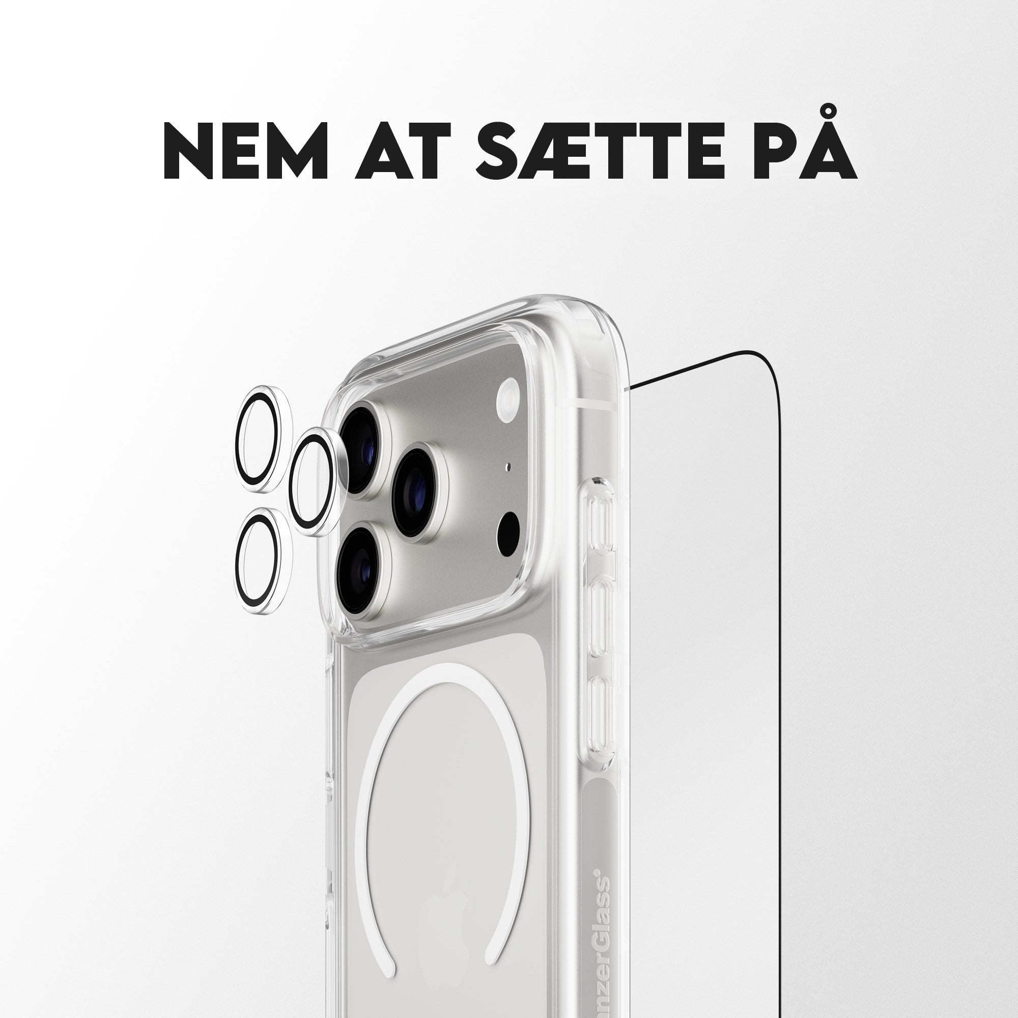 PanzerGlass® | CARE™ by PanzerGlass® 3-in-1 Pakke iPhone 17 Pro