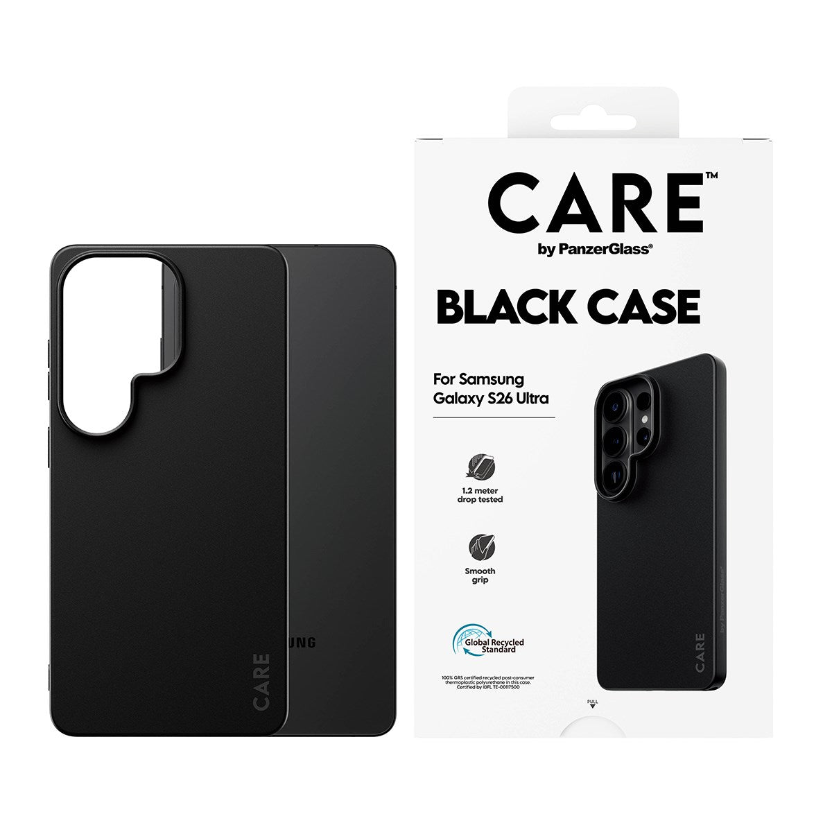 CARE™ by PanzerGlass® TPU Case Sort Samsung Galaxy S26 Ultra