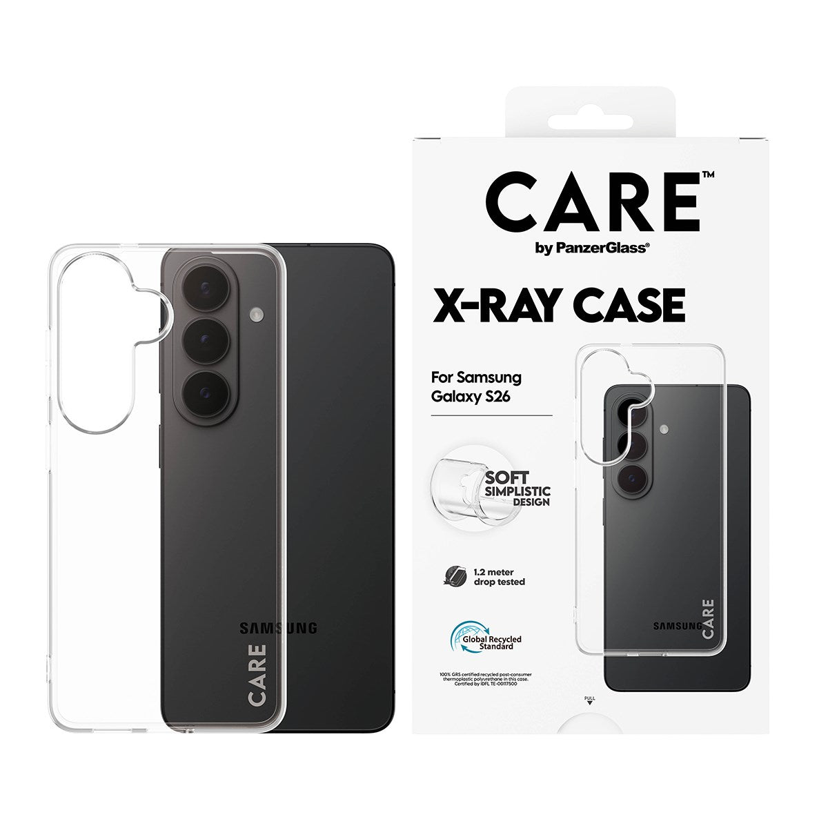 CARE™ by PanzerGlass® X-Ray Case Soft Basic Samsung Galaxy S26