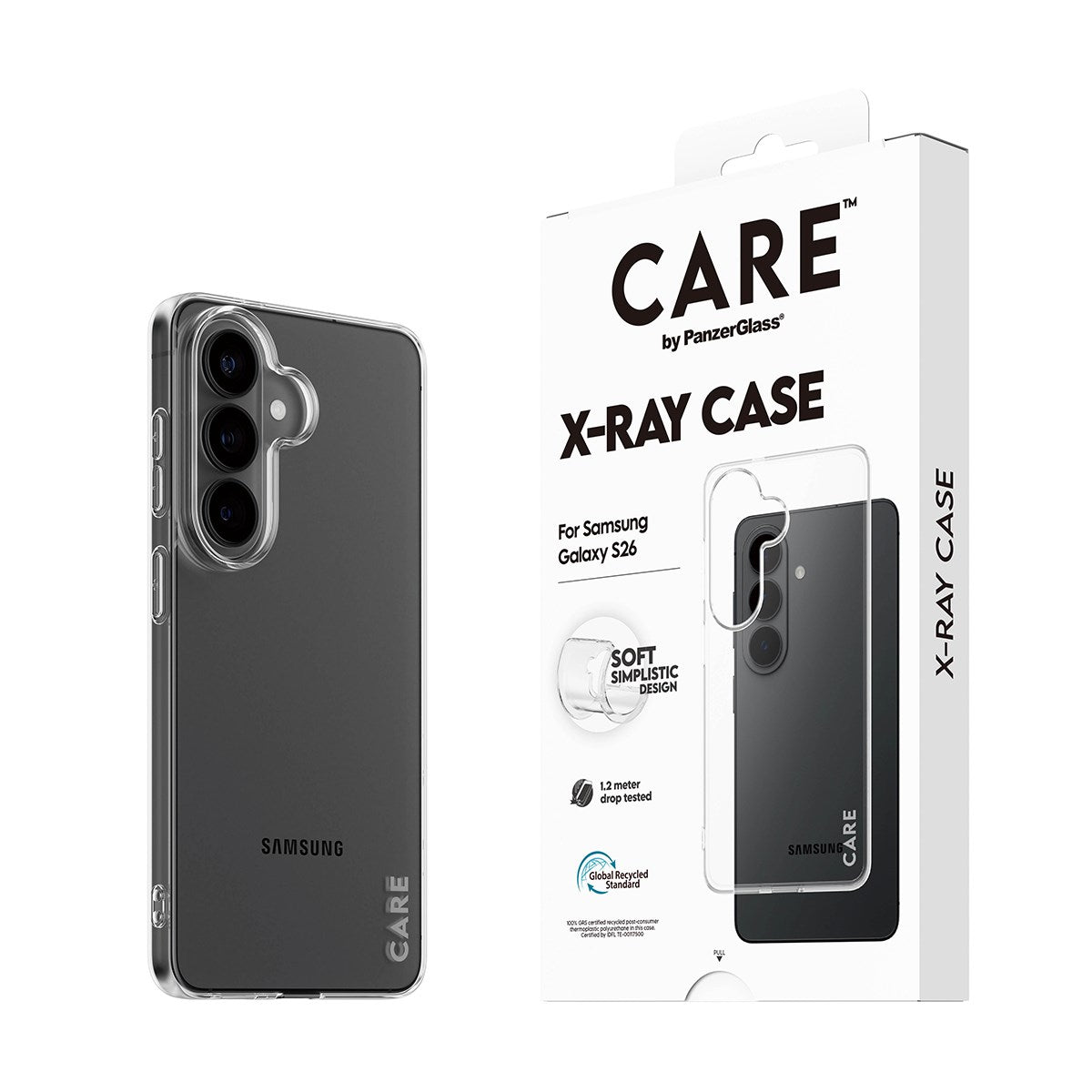 CARE™ by PanzerGlass® X-Ray Case Soft Basic Samsung Galaxy S26