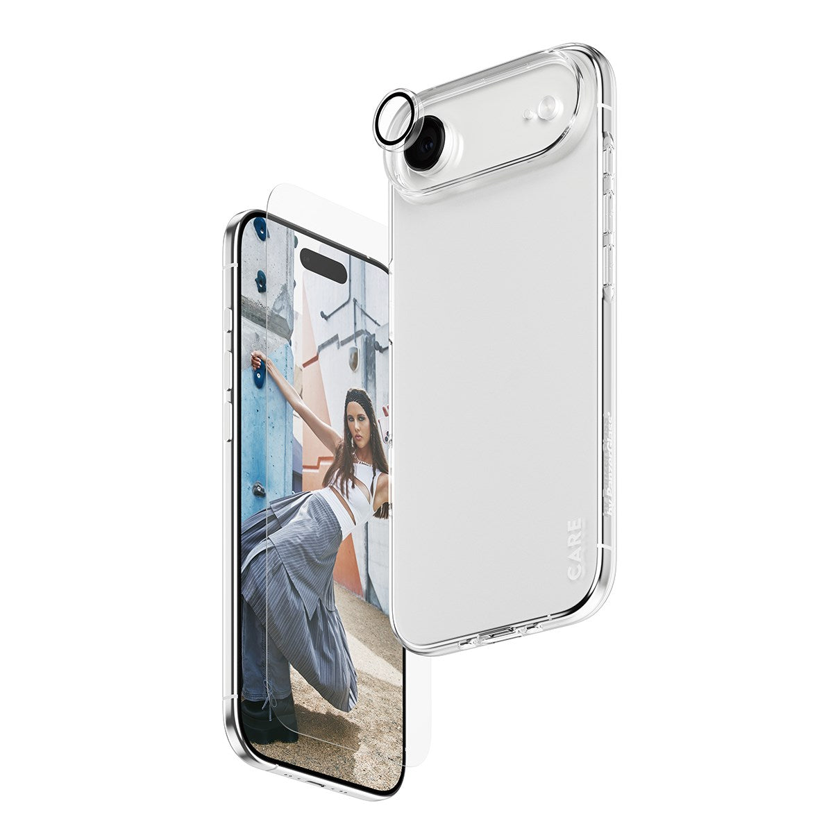 SAFE. | CARE by PanzerGlass® 3-in-1 Combo Pakke iPhone Air